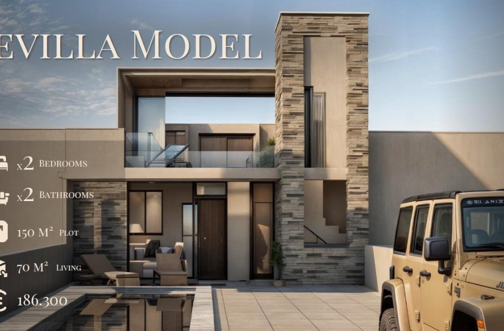 Obra nueva - Chalet - Fuente Álamo - La Pinilla - Las Palas