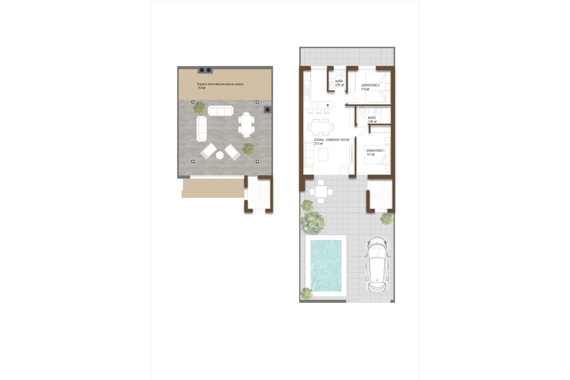 Obra nueva - Chalet - Fuente Álamo - La Pinilla - Las Palas