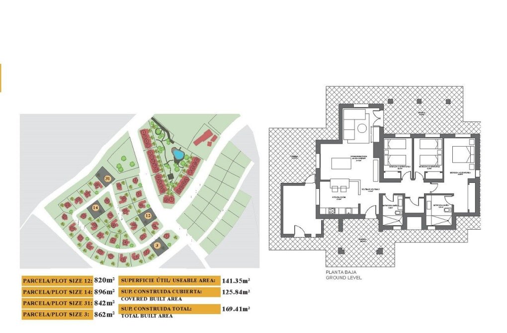 Obra nueva - Chalet - Fuente Álamo - Las Palas