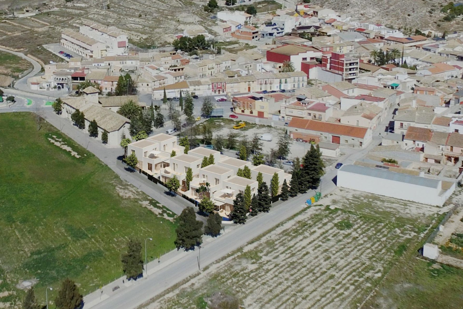 Obra nueva - Chalet - Hondón de las Nieves - Centro