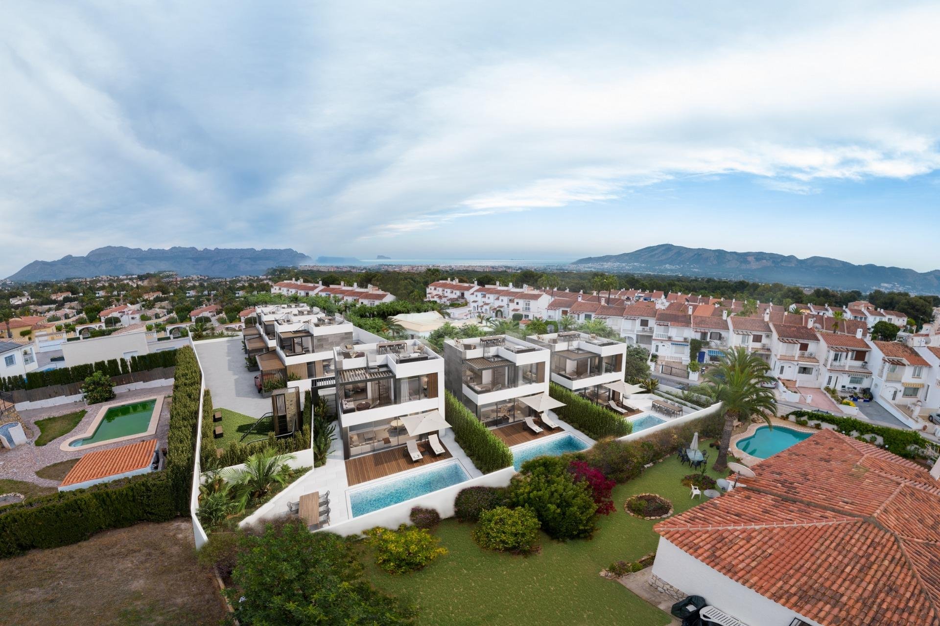 Obra nueva - Chalet - La Nucía - Buenavista