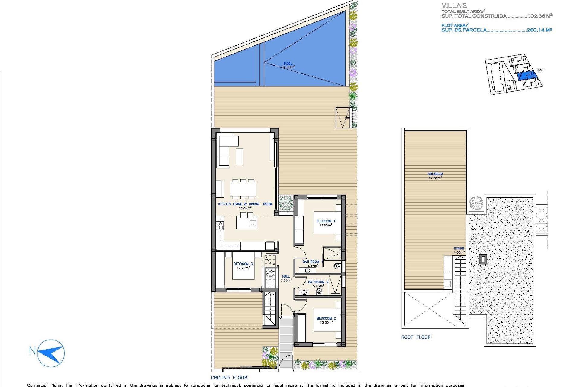 Obra nueva - Chalet - Los Alcázares - Serena Golf