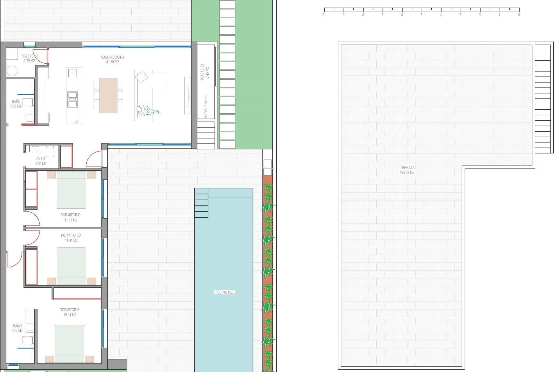 Obra nueva - Chalet - Los Alcazares - Serena Golf