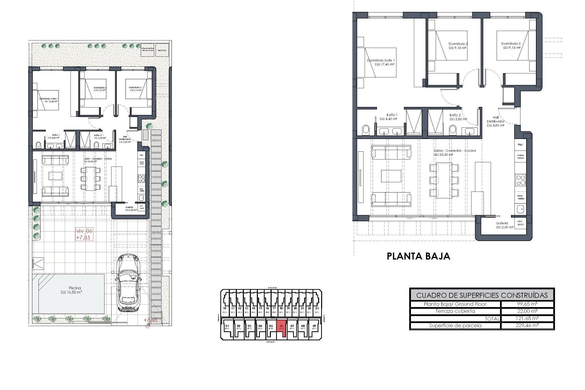 Obra nueva - Chalet - Los Alcázares - Serena Golf