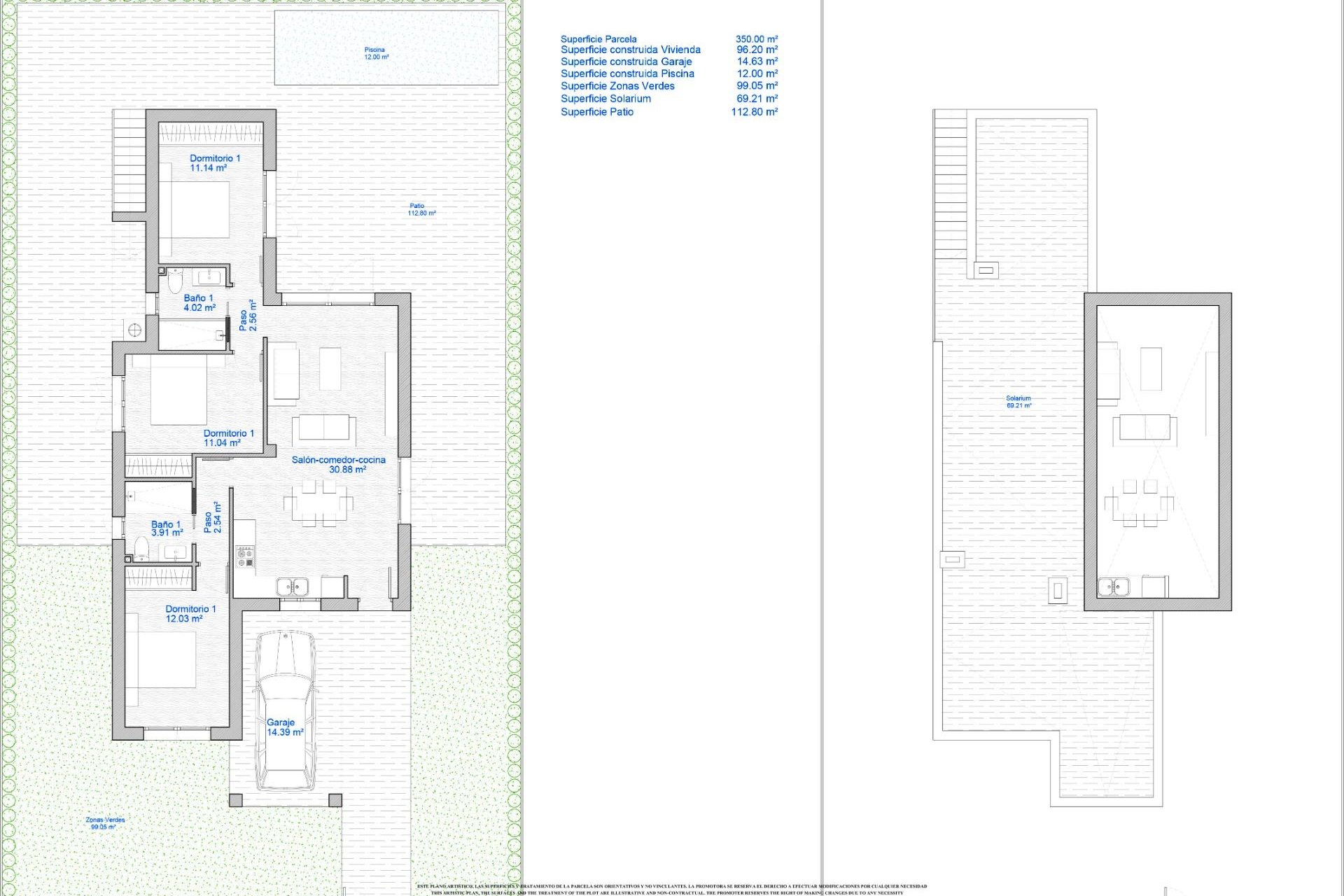 Obra nueva - Chalet - Los Alcázares - Serena Golf