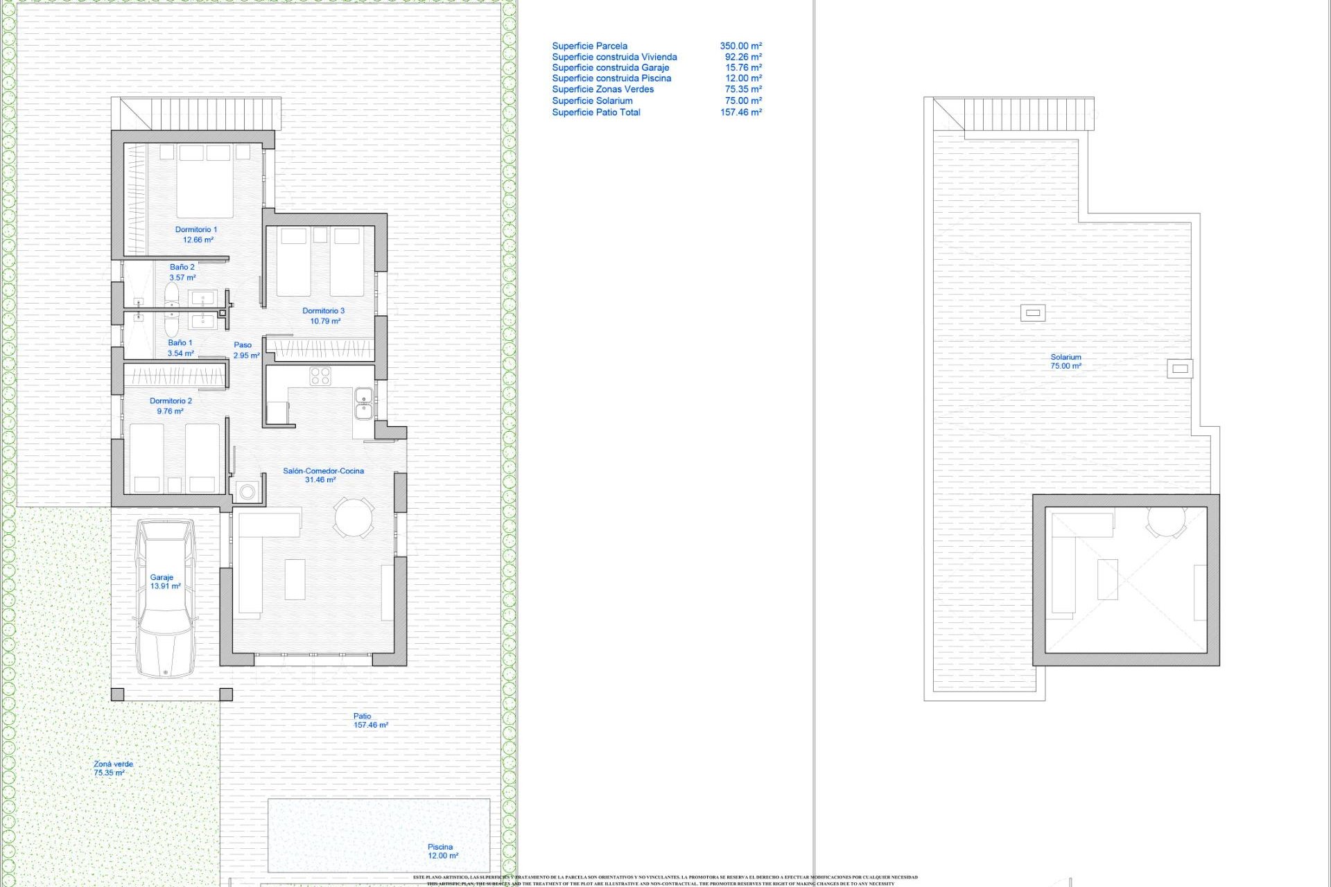 Obra nueva - Chalet - Los Alcázares - Serena Golf