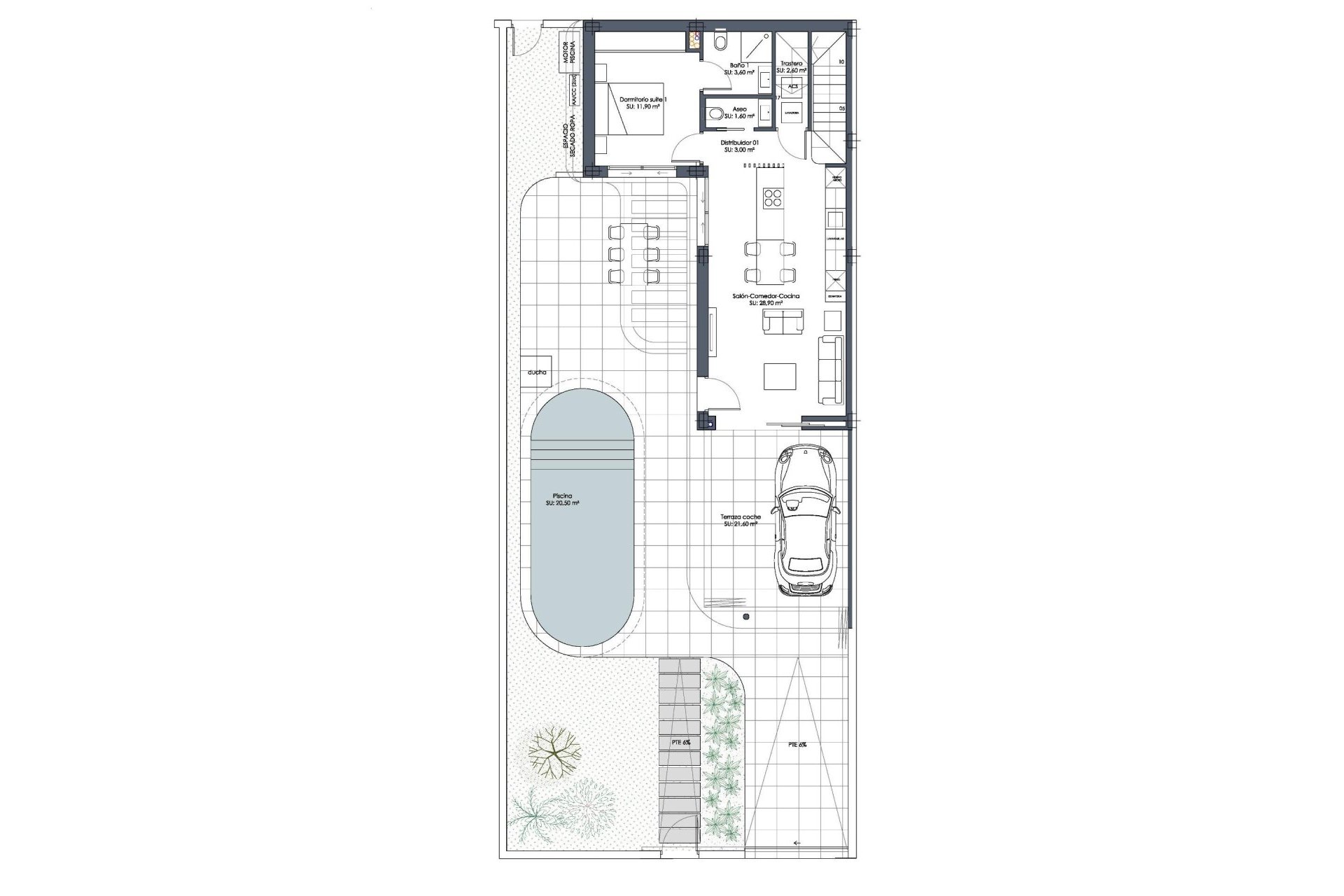 Obra nueva - Chalet - Los Alcázares - Serena Golf