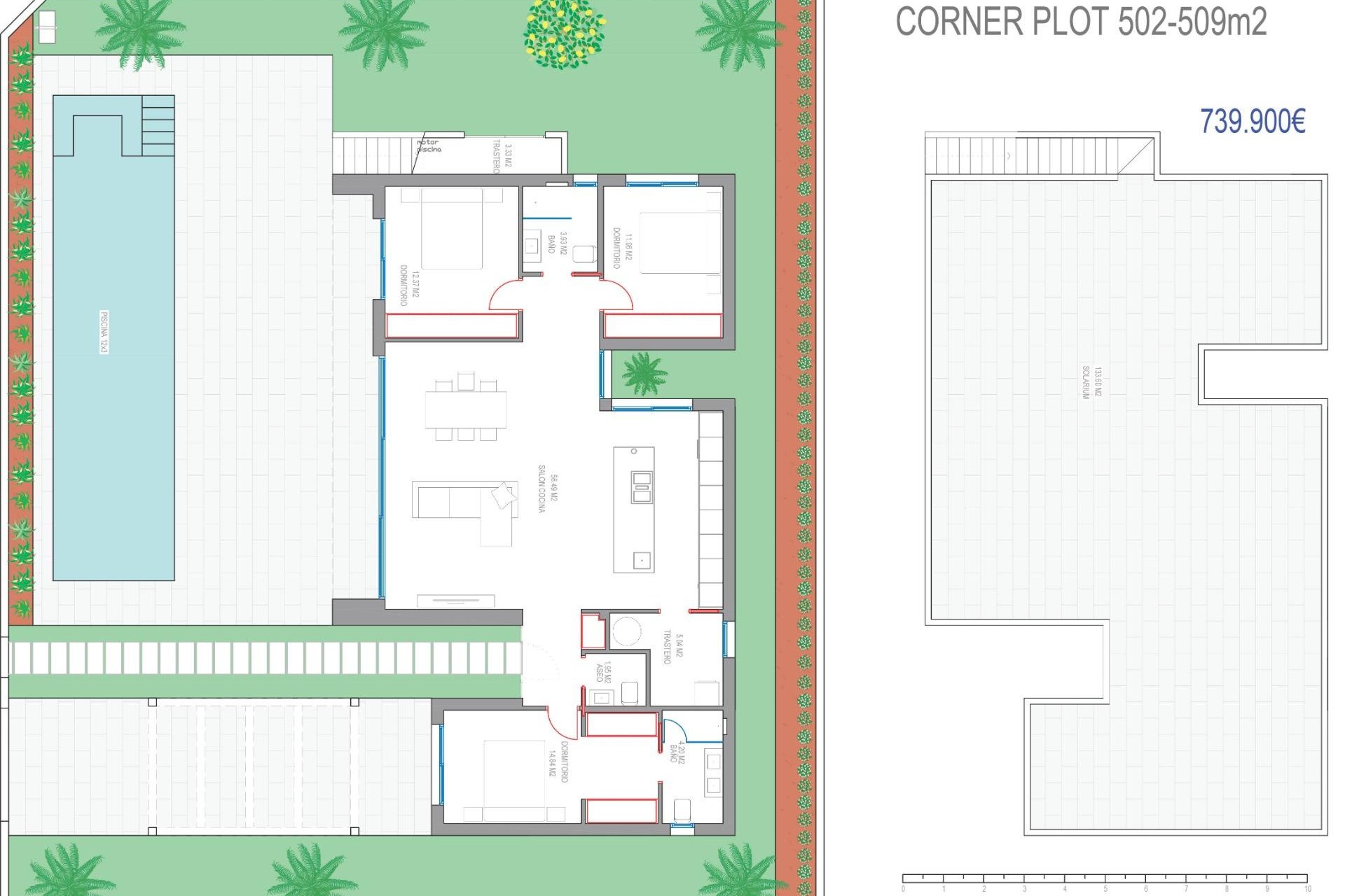 Obra nueva - Chalet - Los Alcázares - Serena Golf