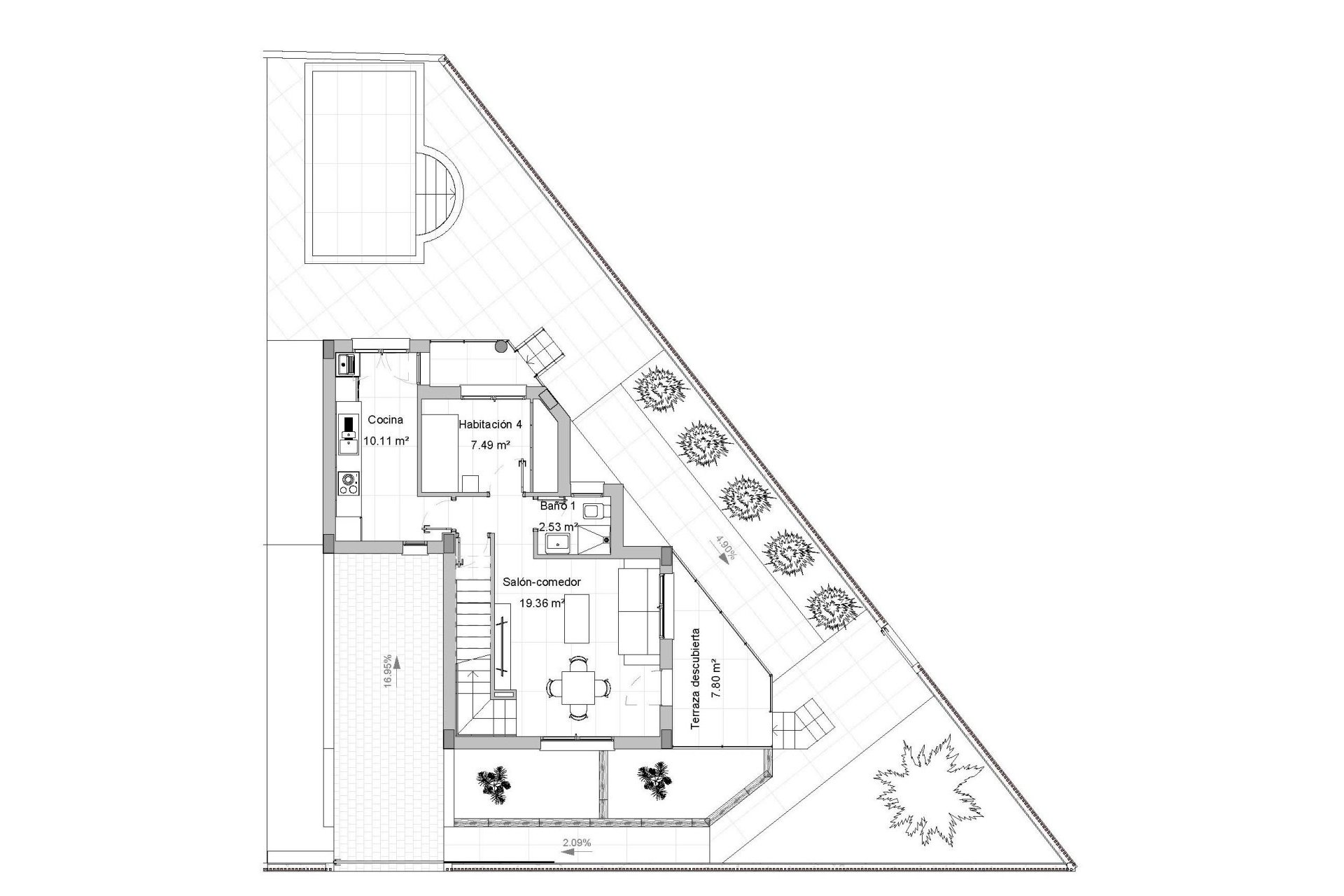 Obra nueva - Chalet - Los Alcázares - Torre del Rame