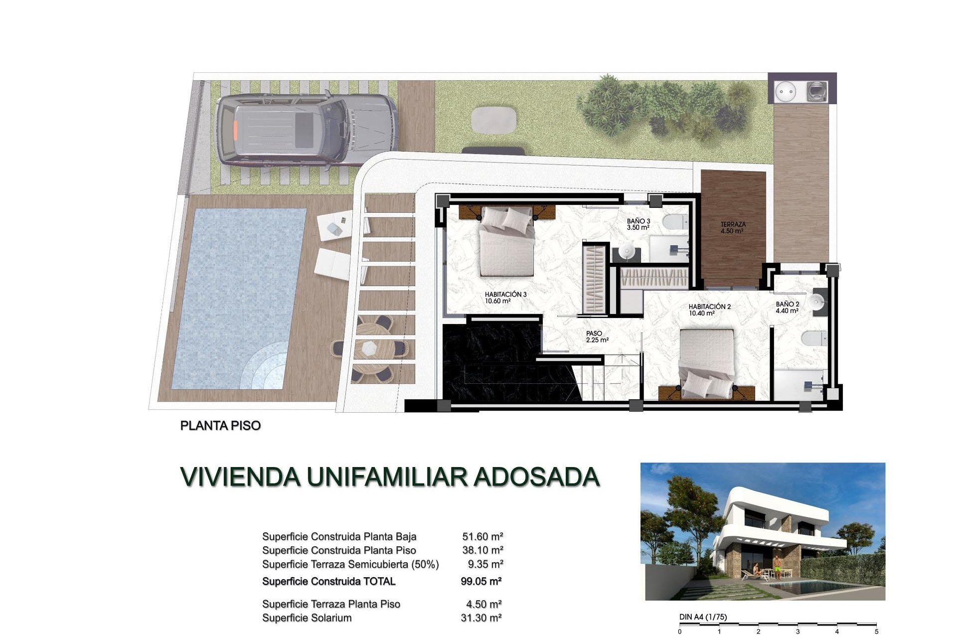 Obra nueva - Chalet - Los Montesinos - La Herrada