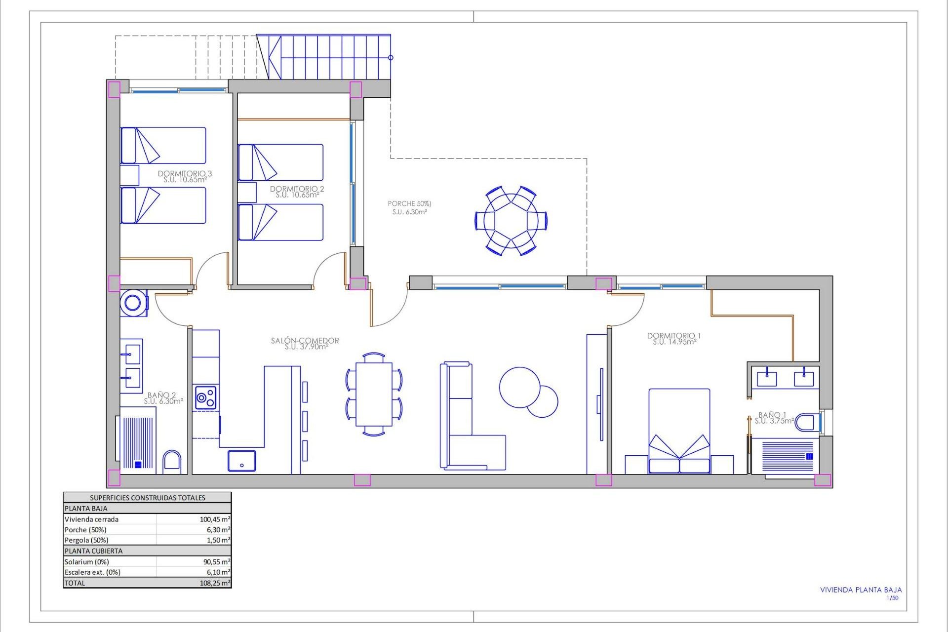 Obra nueva - Chalet - Los Montesinos - La Herrada