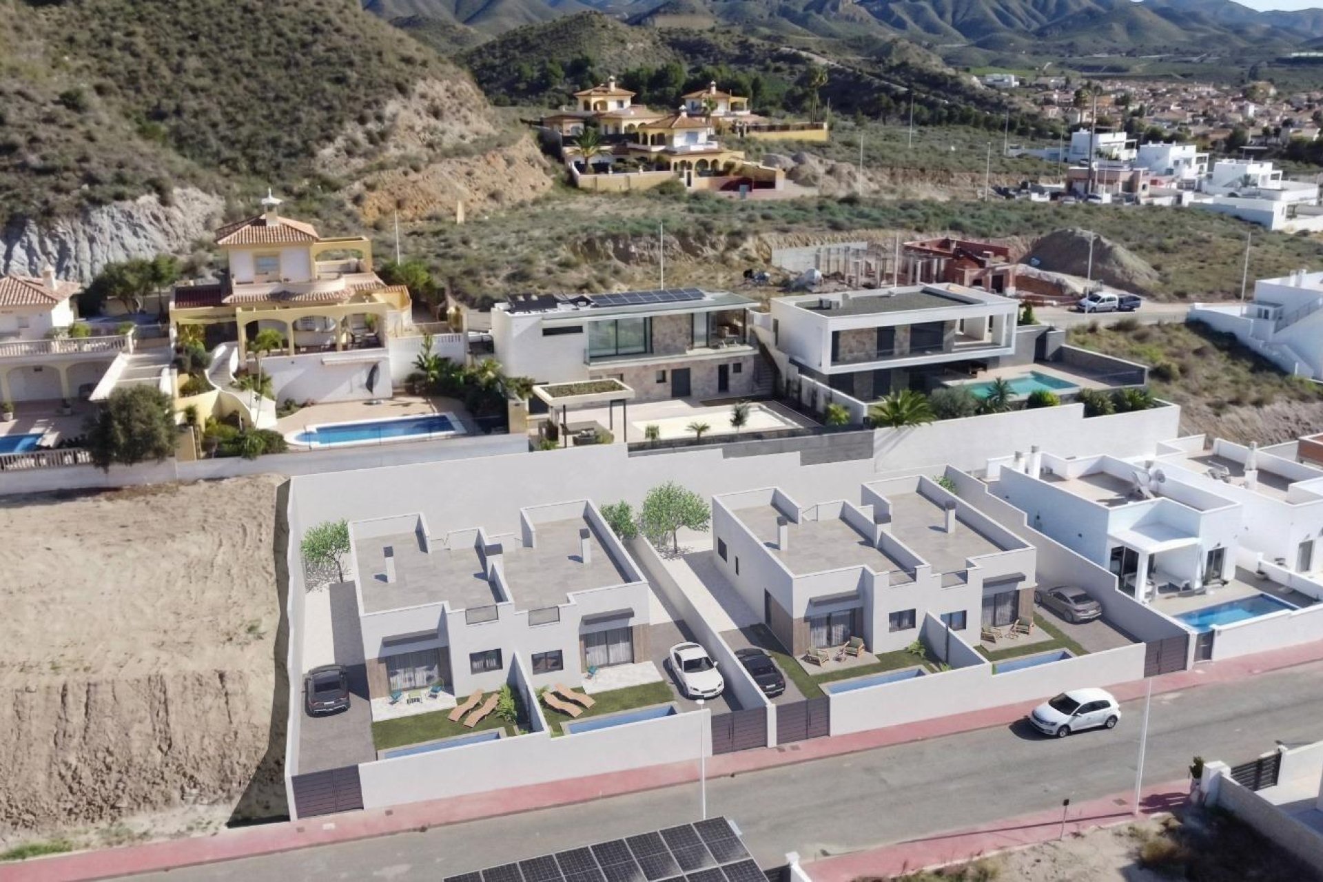 Obra nueva - Chalet - Mazarron - Country Club