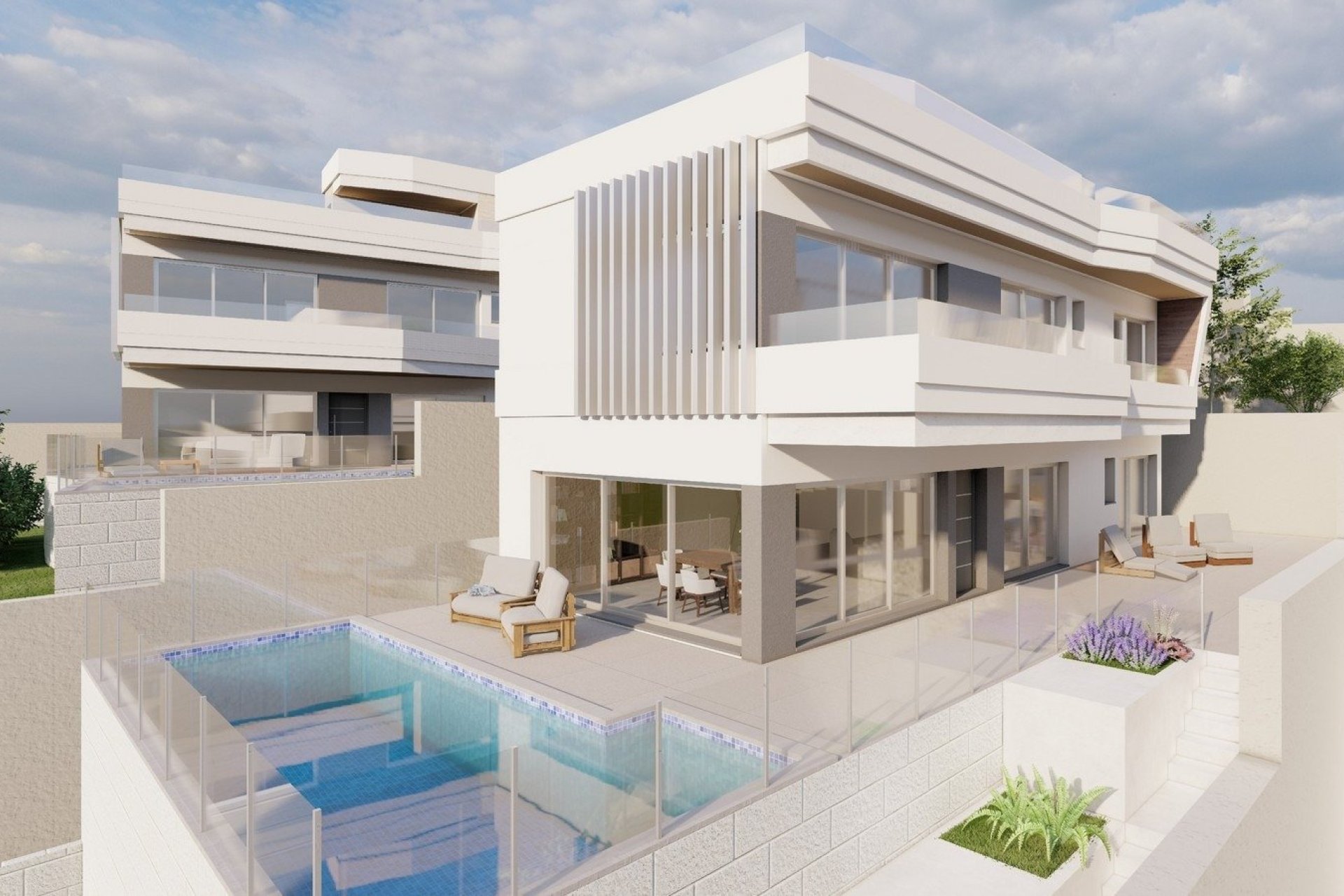 Obra nueva - Chalet - Orihuela Costa - Aguamarina