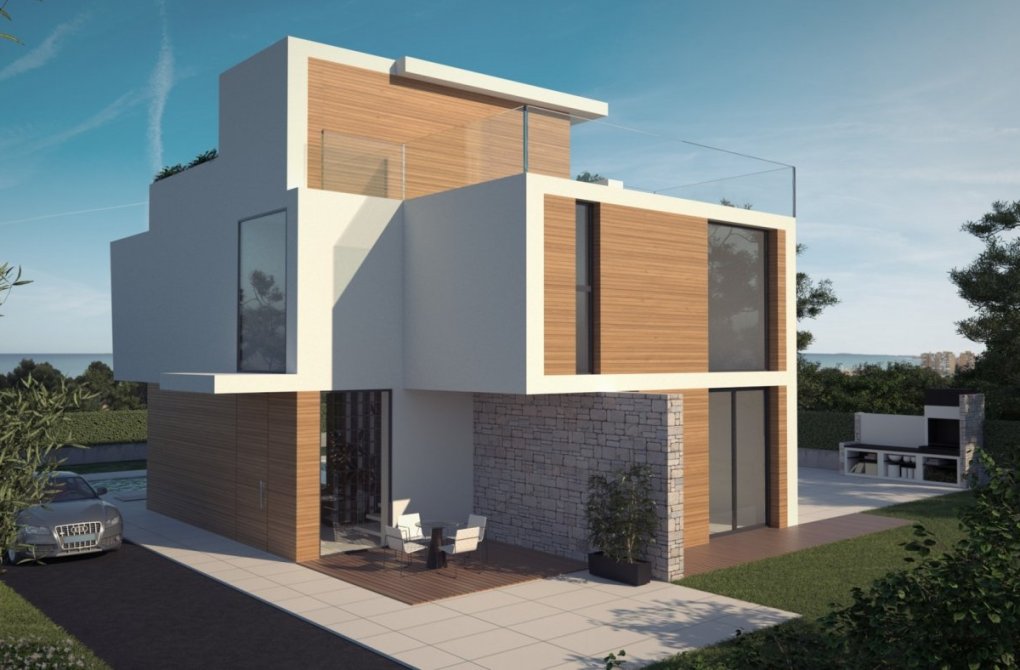 Obra nueva - Chalet - Orihuela Costa - Campoamor