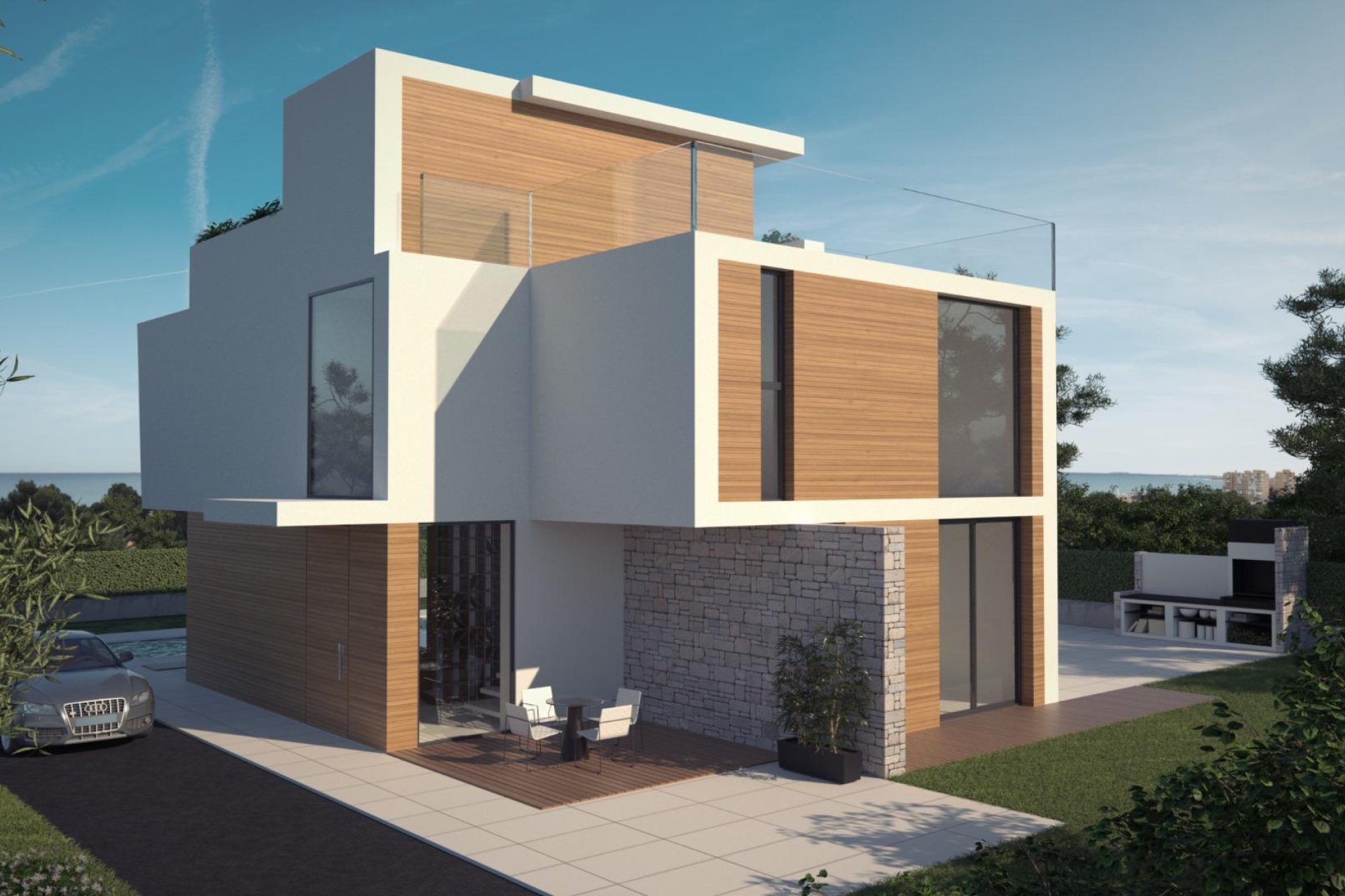 Obra nueva - Chalet - Orihuela Costa - Campoamor