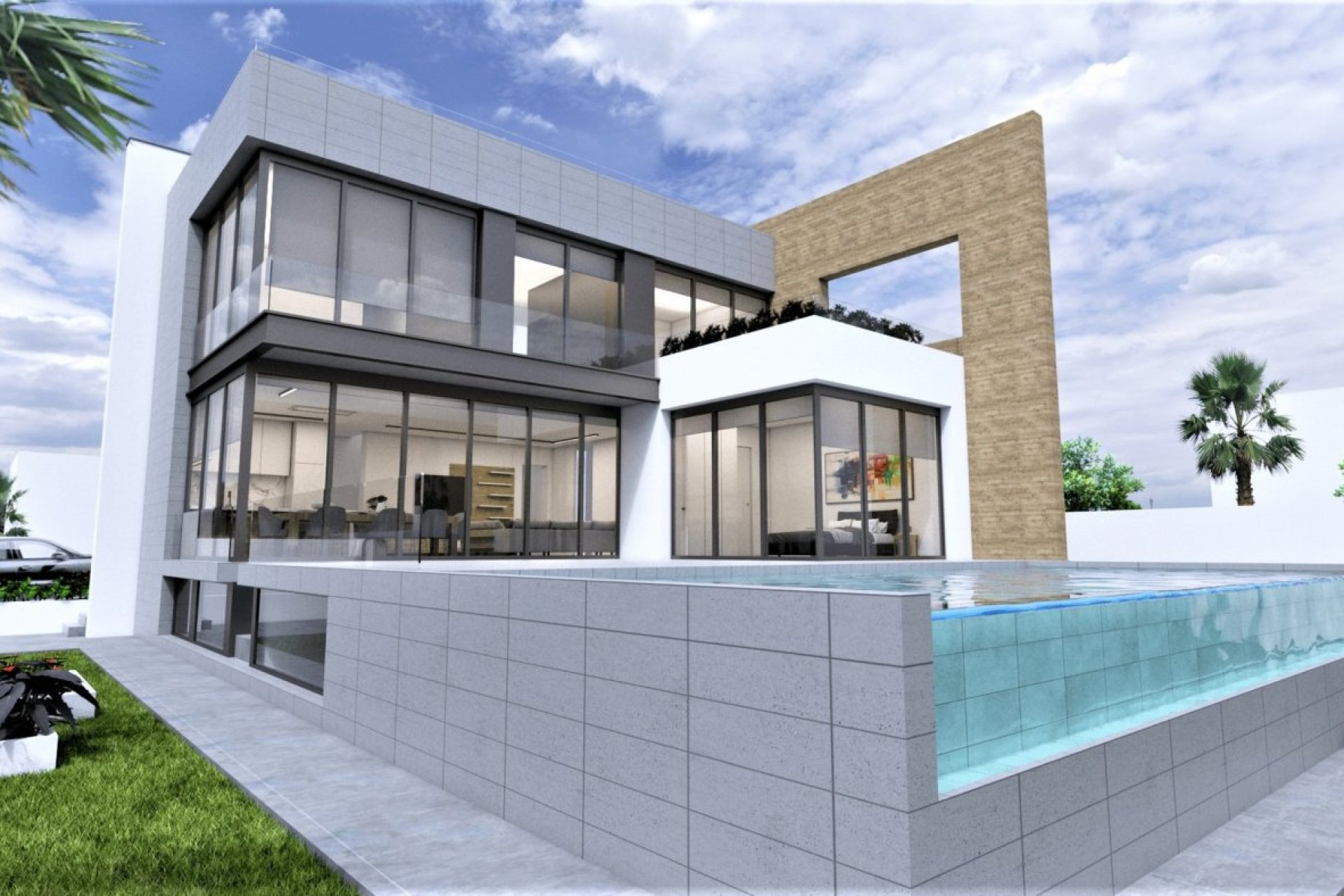 Obra nueva - Chalet - Orihuela Costa - La Zenia