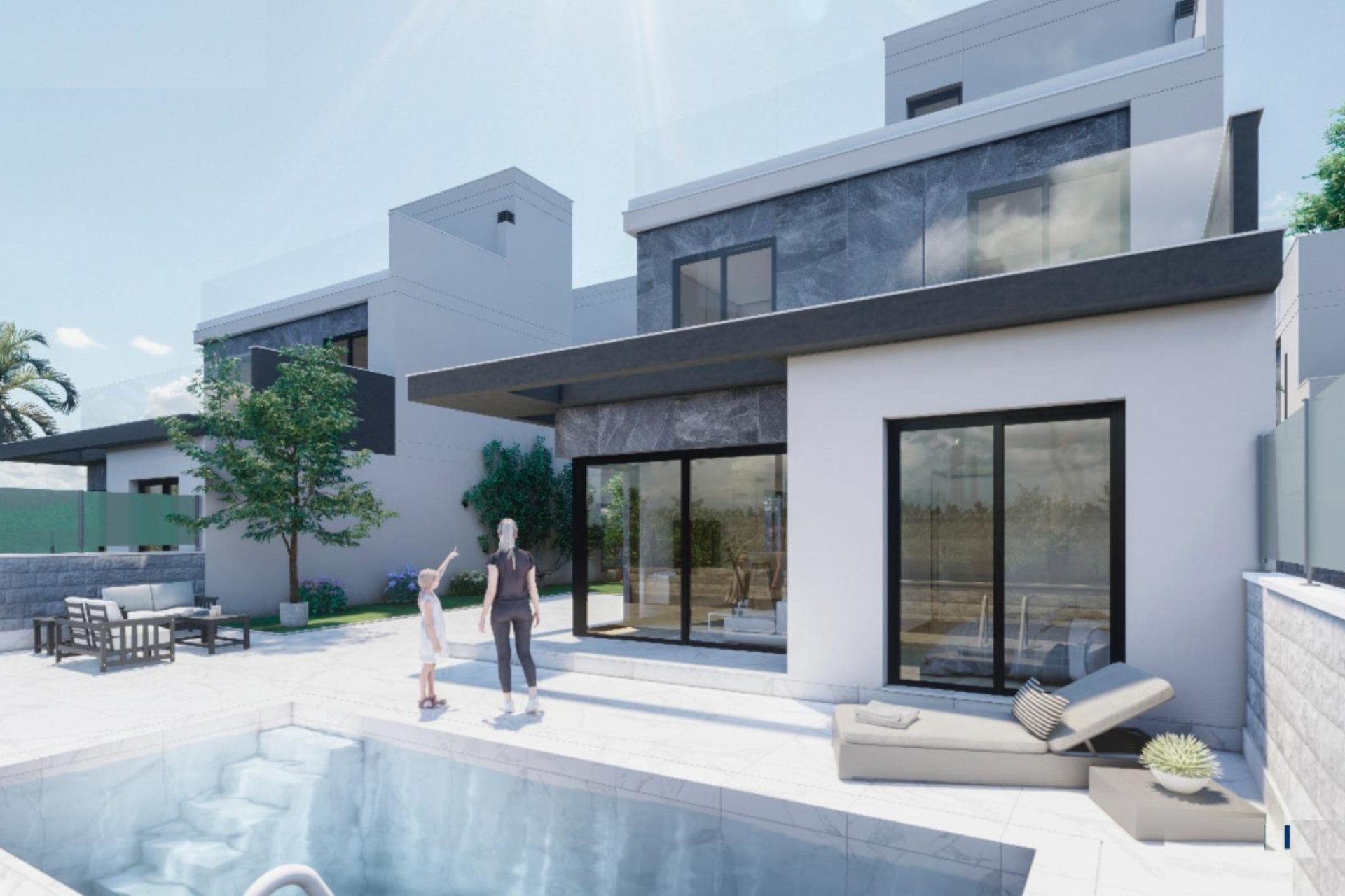 Obra nueva - Chalet - Pilar de la Horadada