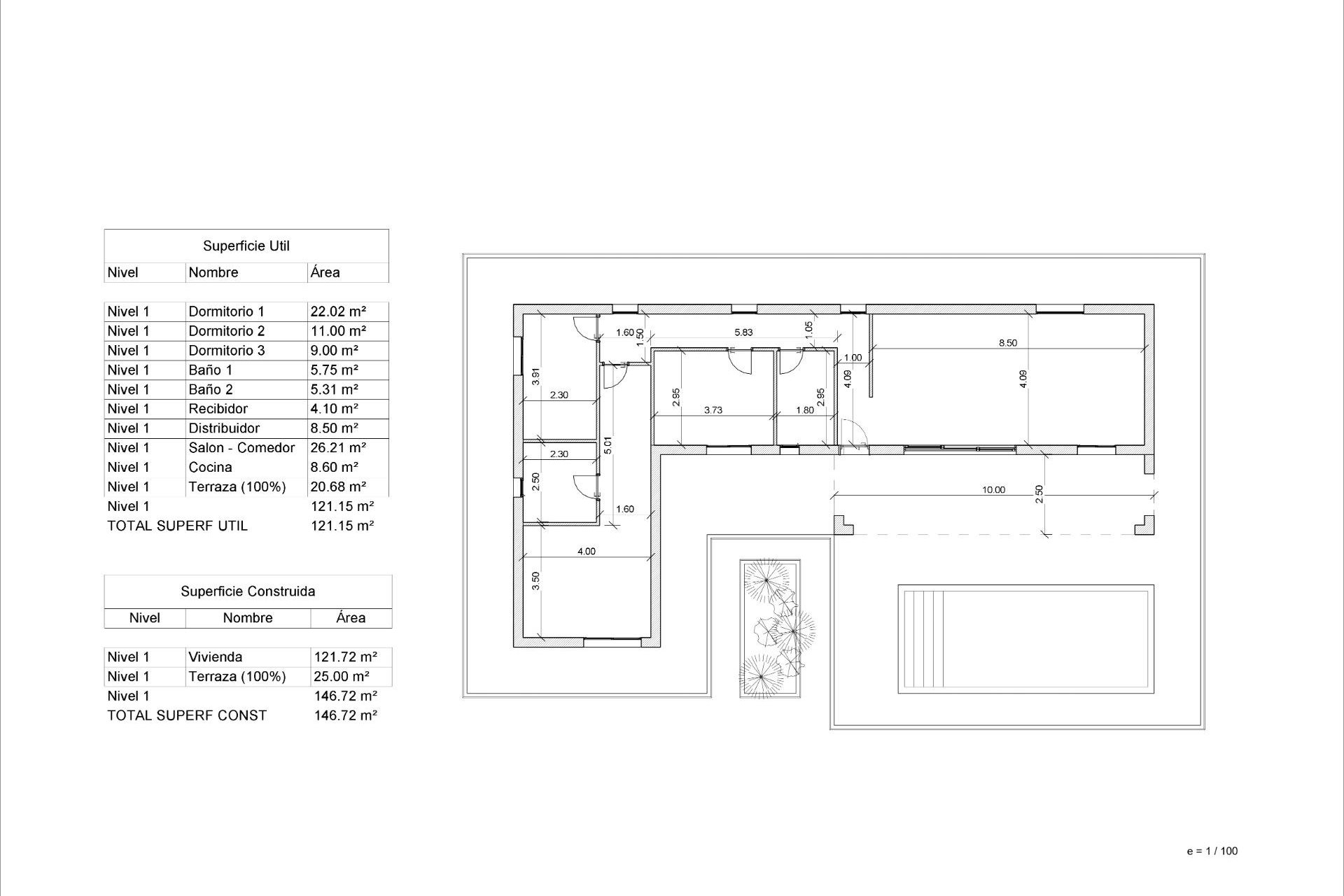 Obra nueva - Chalet - Pinoso - Lel