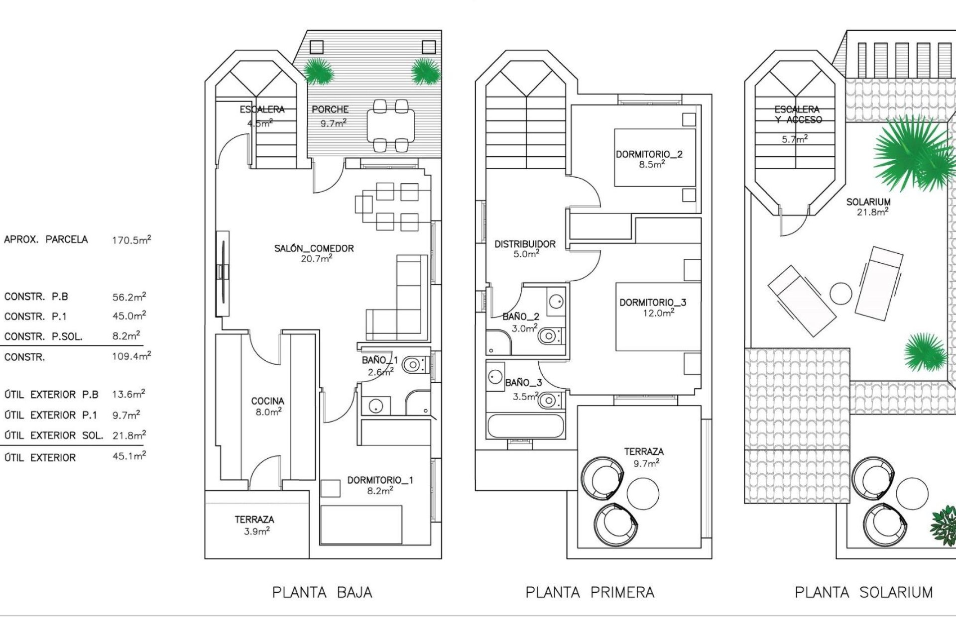 Obra nueva - Chalet - San Fulgencio - El Oasis