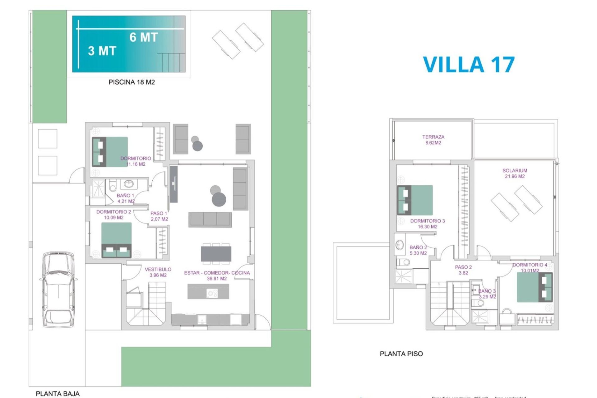 Obra nueva - Chalet - San Javier - Roda Golf