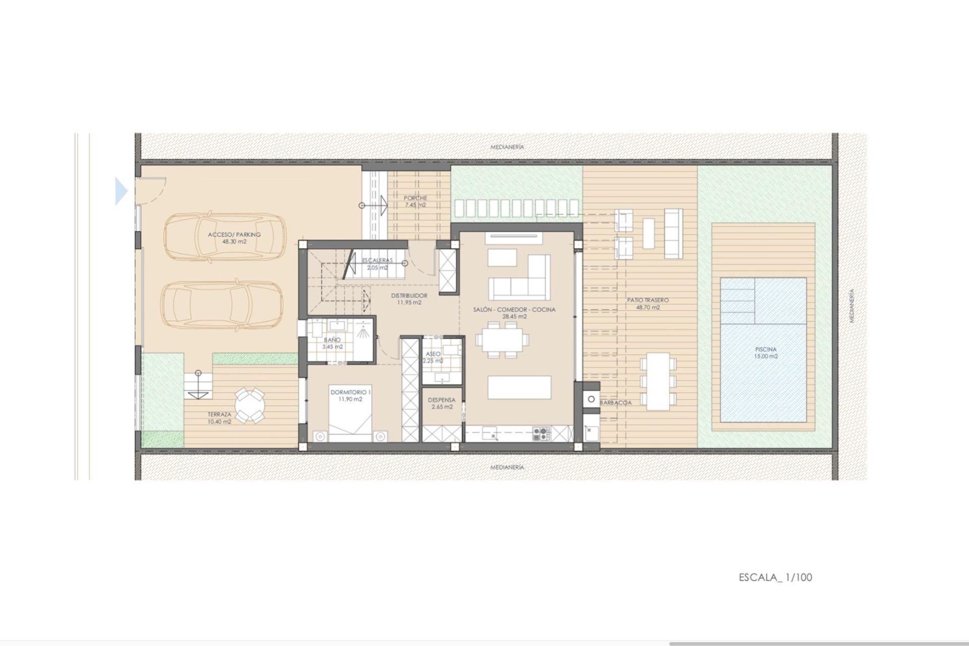 Obra nueva - Chalet - San Juan de los Terreros - San Juan De Los Terreros