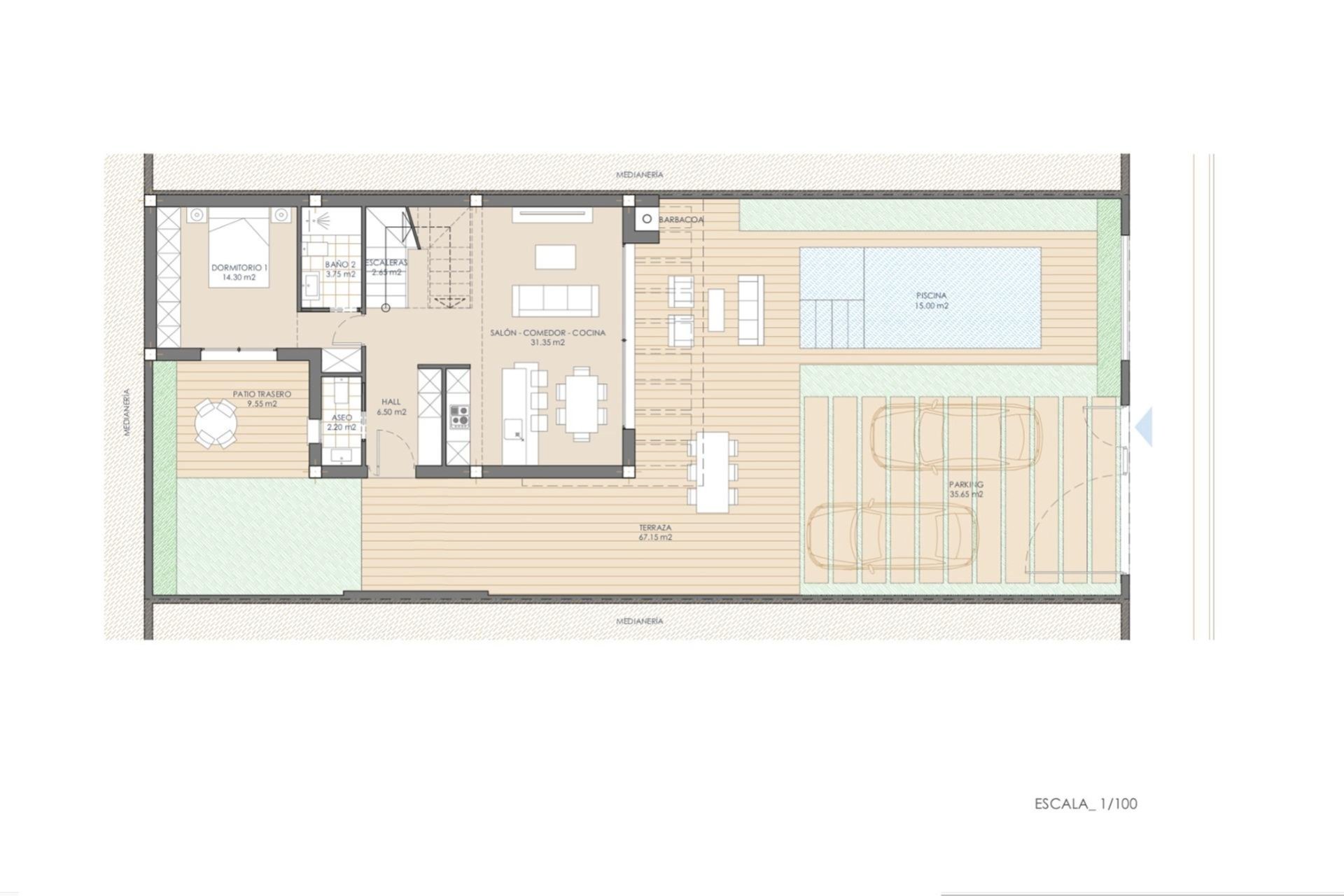 Obra nueva - Chalet - San Juan de los Terreros - San Juan De Los Terreros