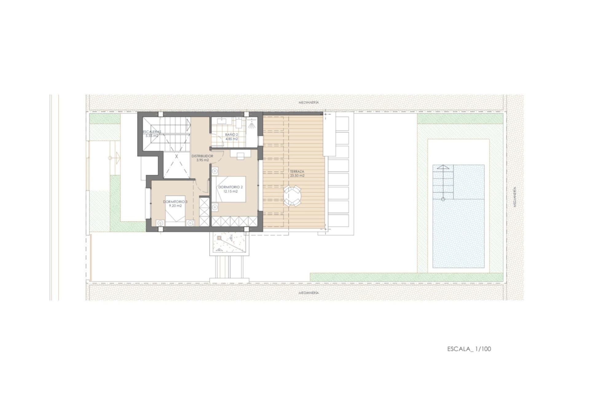 Obra nueva - Chalet - San Juan de los Terreros - San Juan De Los Terreros