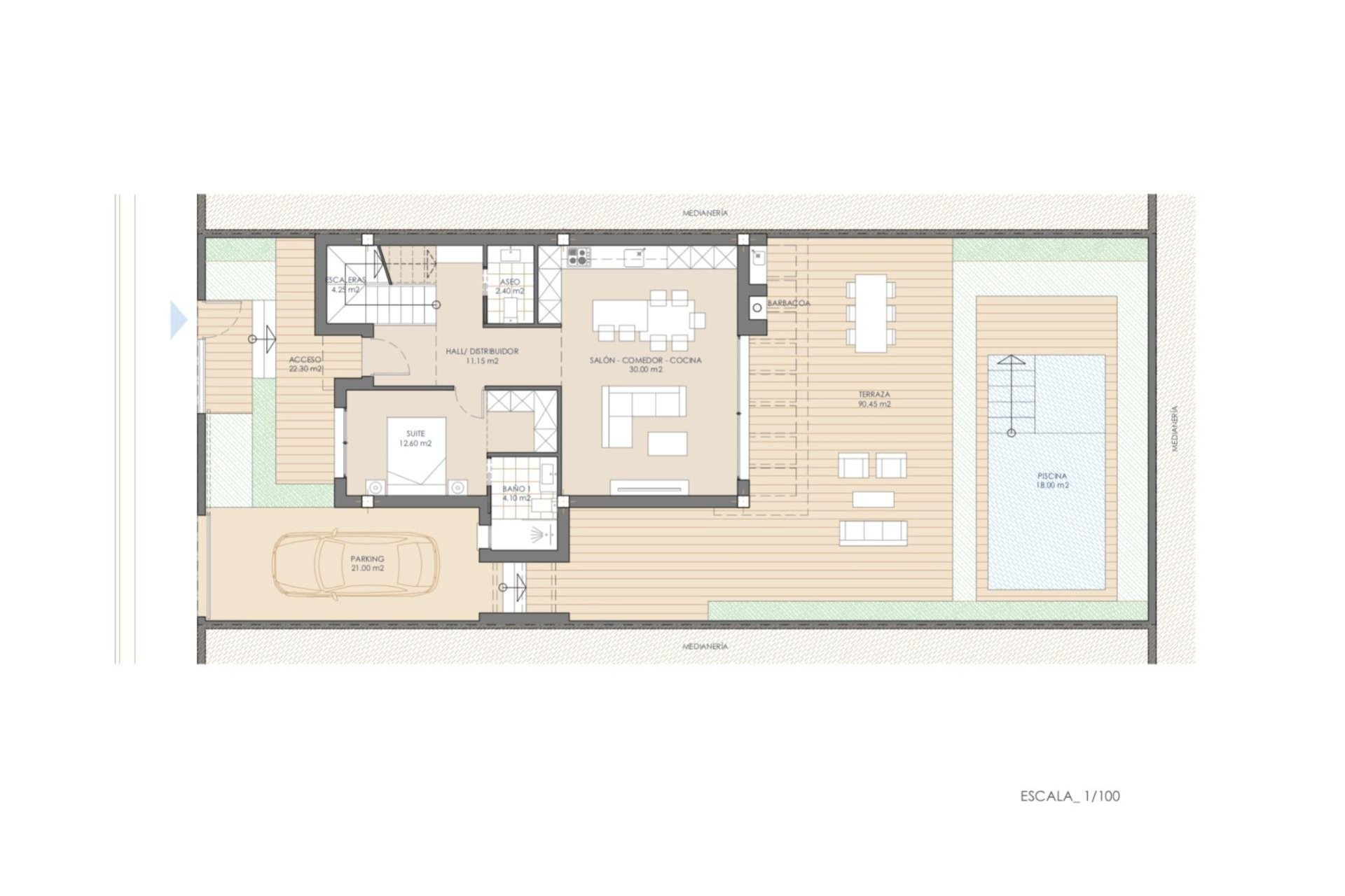 Obra nueva - Chalet - San Juan de los Terreros - San Juan De Los Terreros