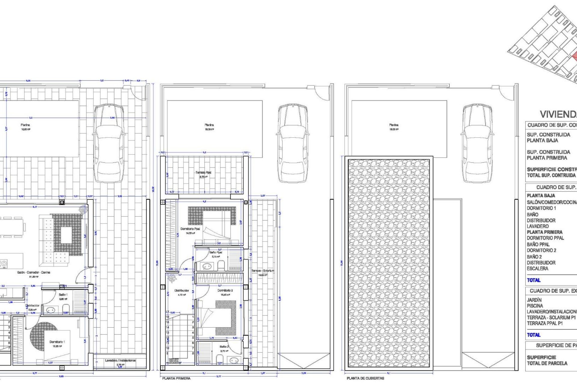 Obra nueva - Chalet - San Pedro del Pinatar - Los antolinos