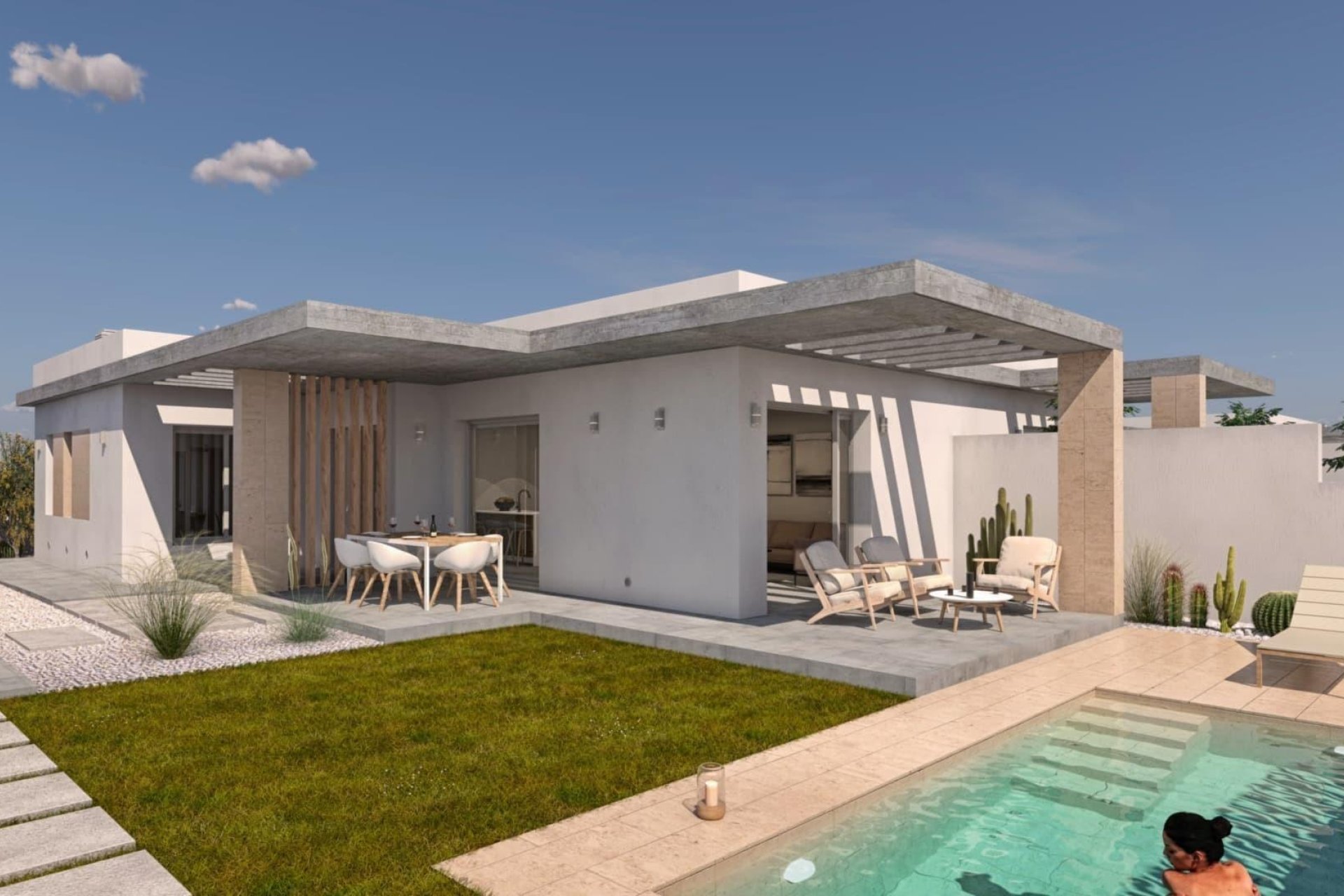 Obra nueva - Chalet - Santiago de la ribera - SANTIAGO DE LA RIBERA