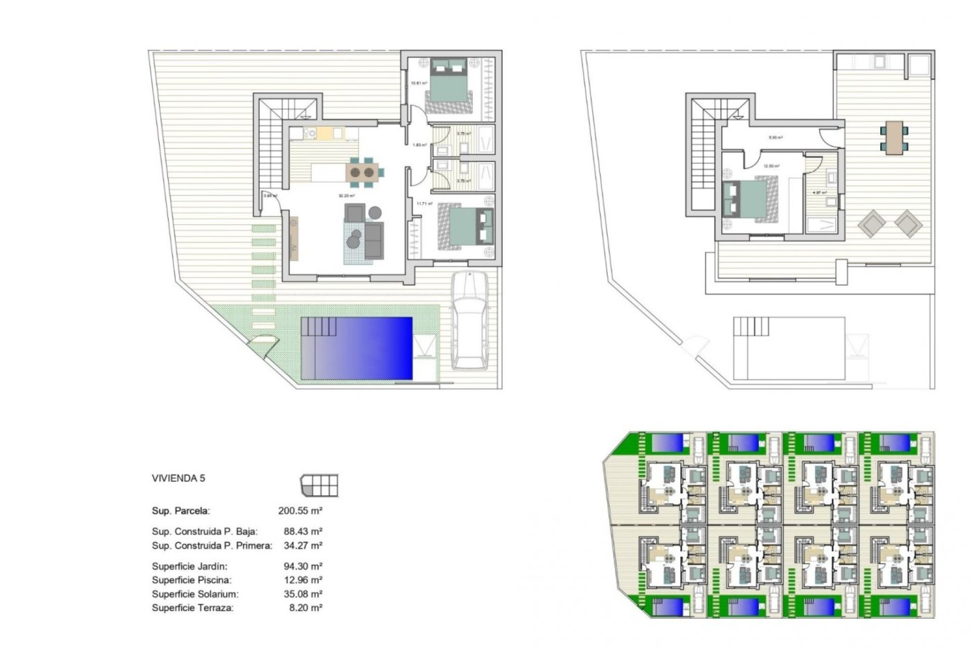 Obra nueva - Chalet - Torre Pacheco - Roldán