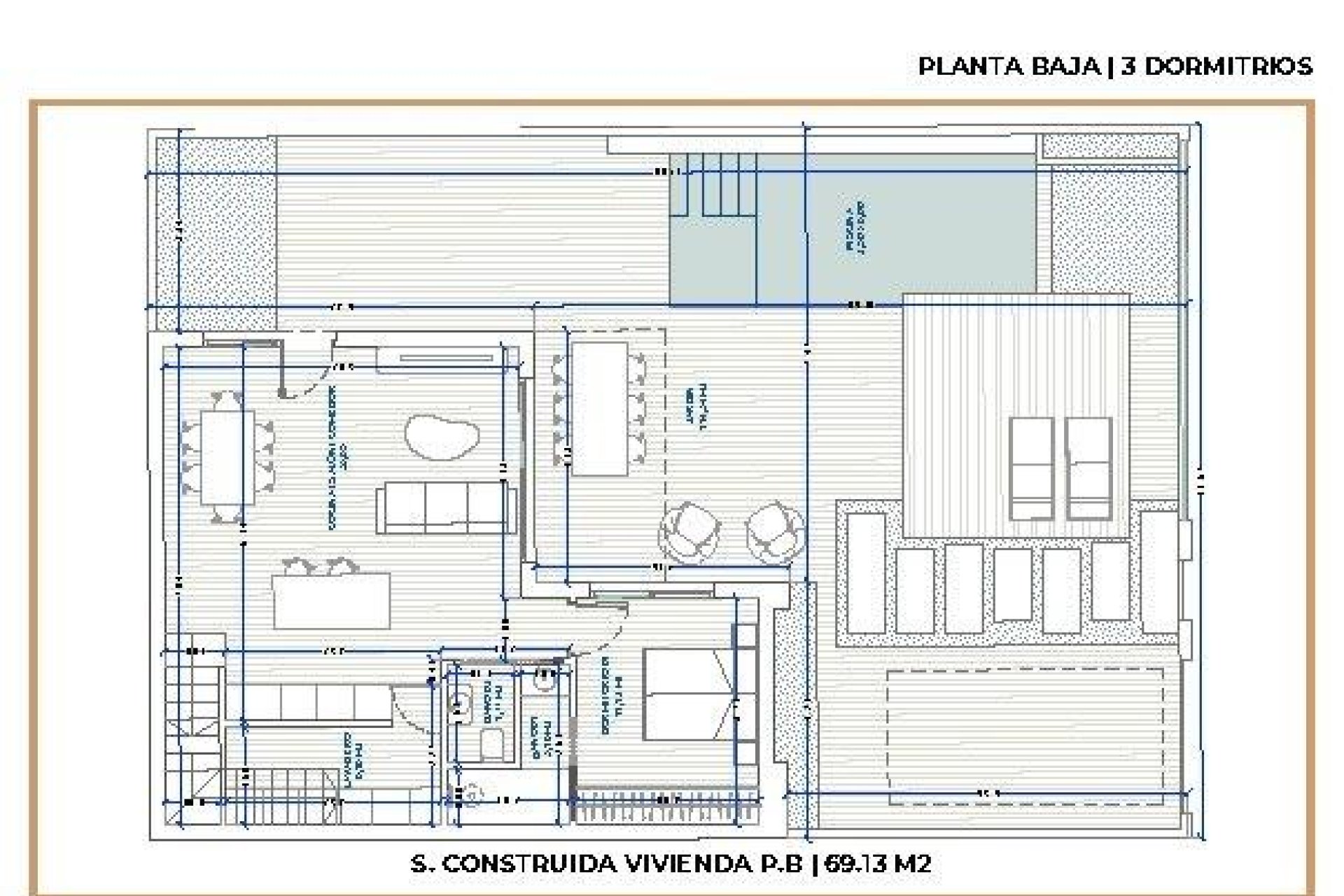 Obra nueva - Chalet - Torre Pacheco - Roldán