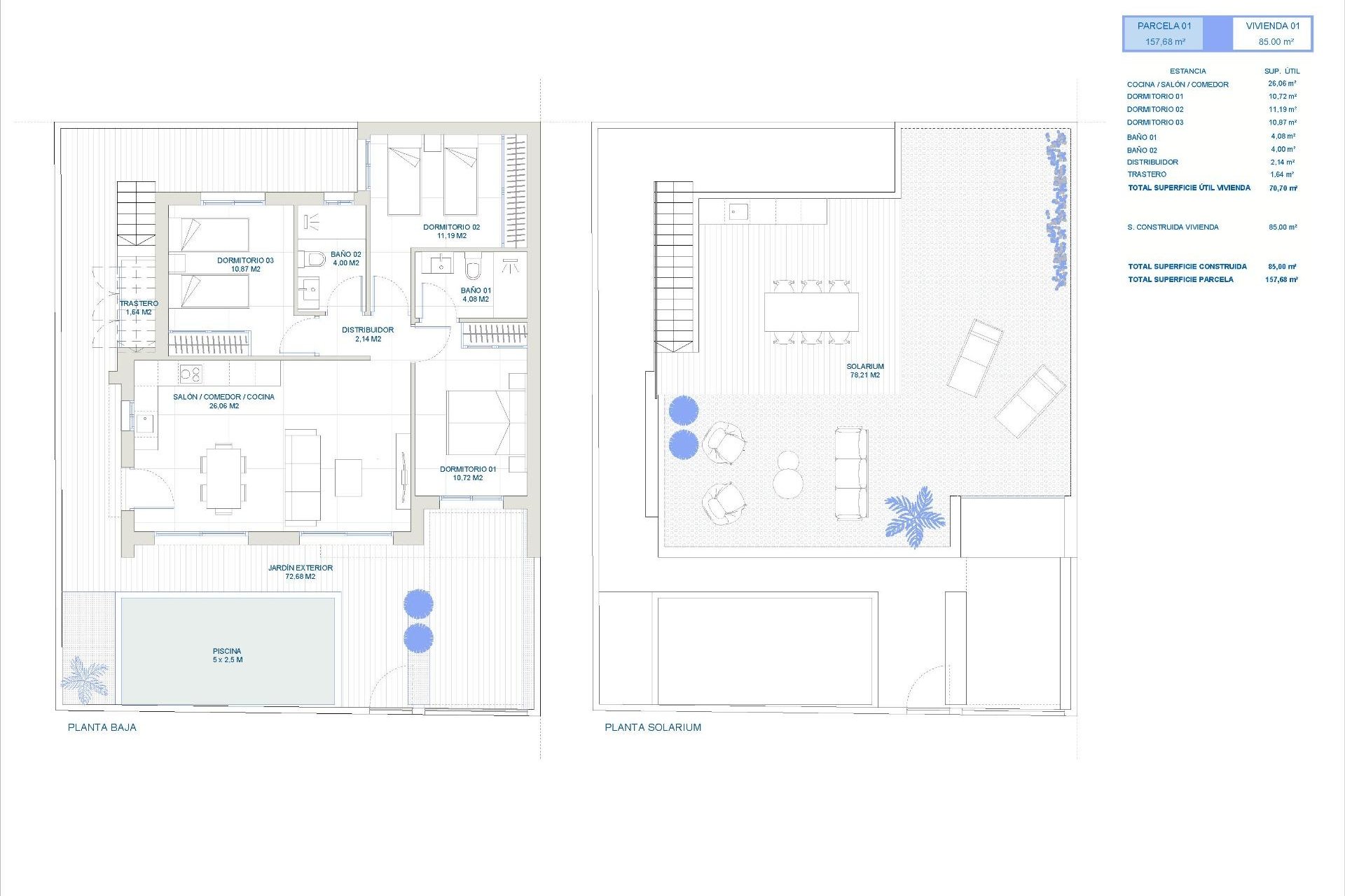 Obra nueva - Chalet - Torre Pacheco - Roldán