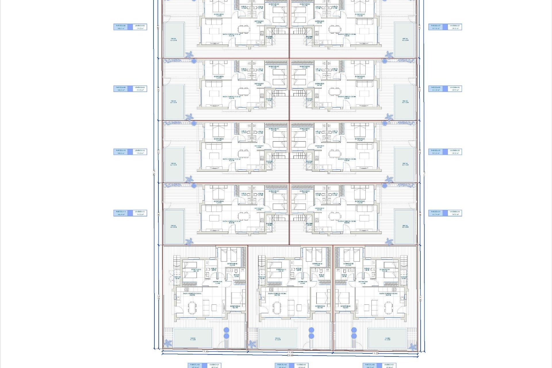 Obra nueva - Chalet - Torre Pacheco - Roldán