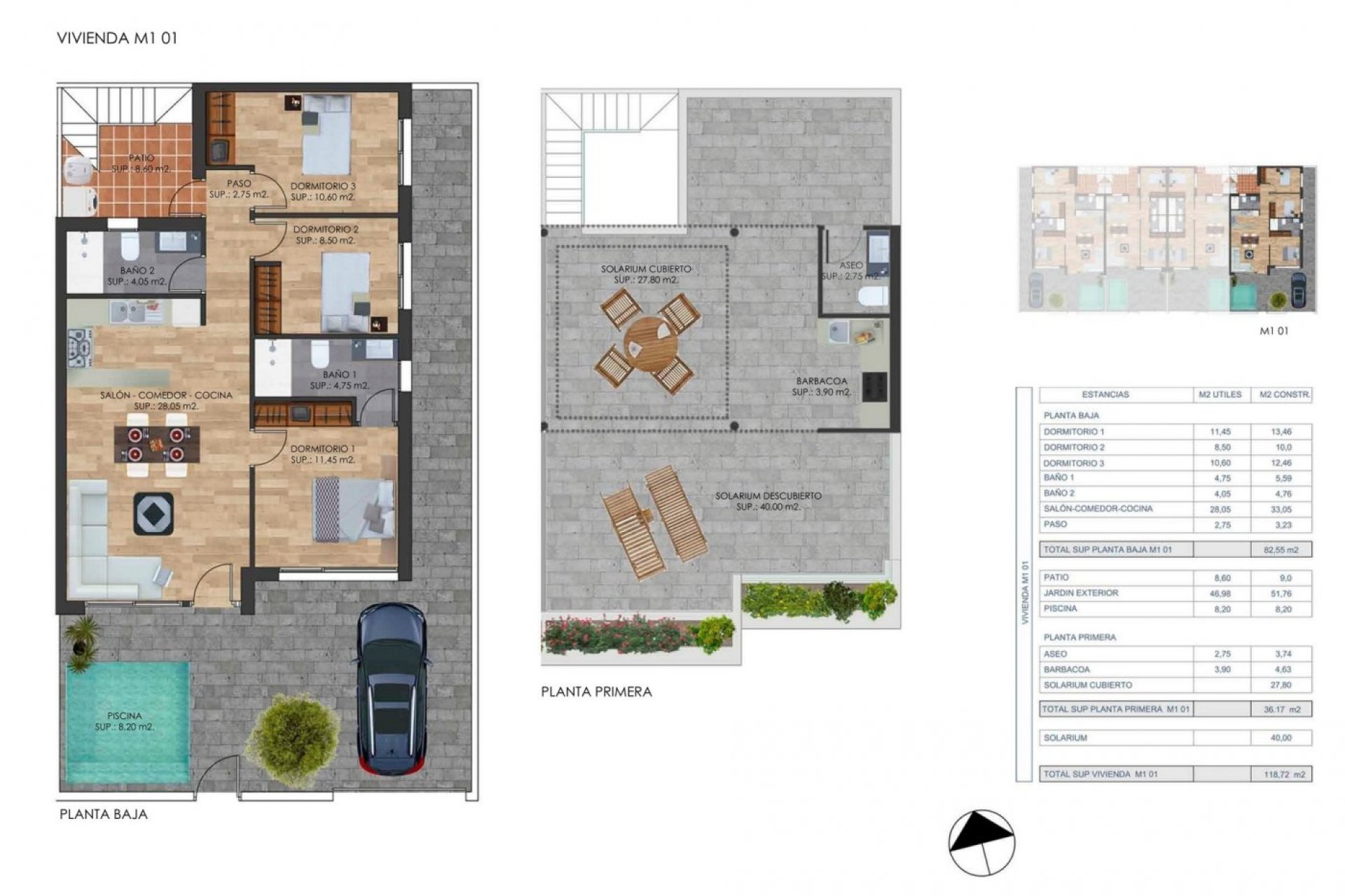 Obra nueva - Chalet - Torre Pacheco - Torrepacheco