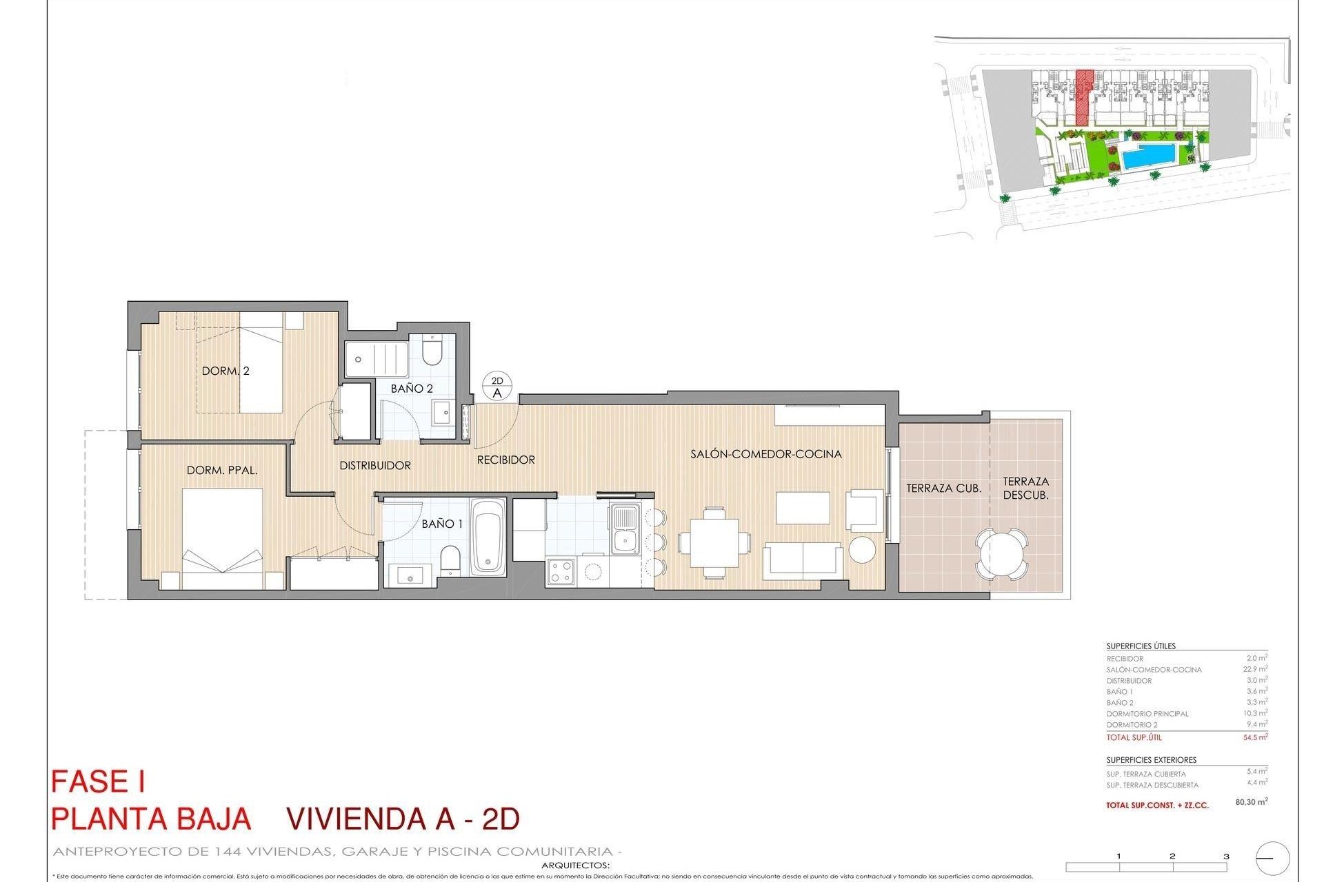 Obra nueva - Departamento - Aguilas - Isla Del Fraile