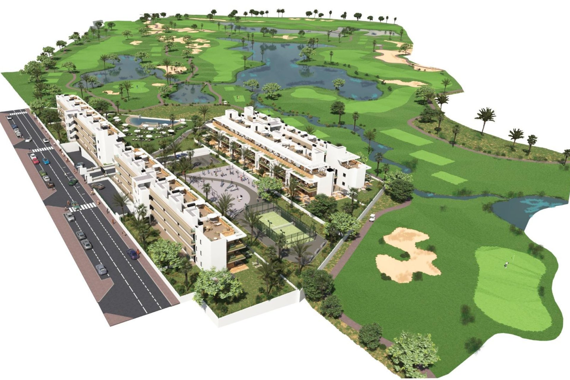 Obra nueva - Departamento - Los Alcázares - Serena Golf