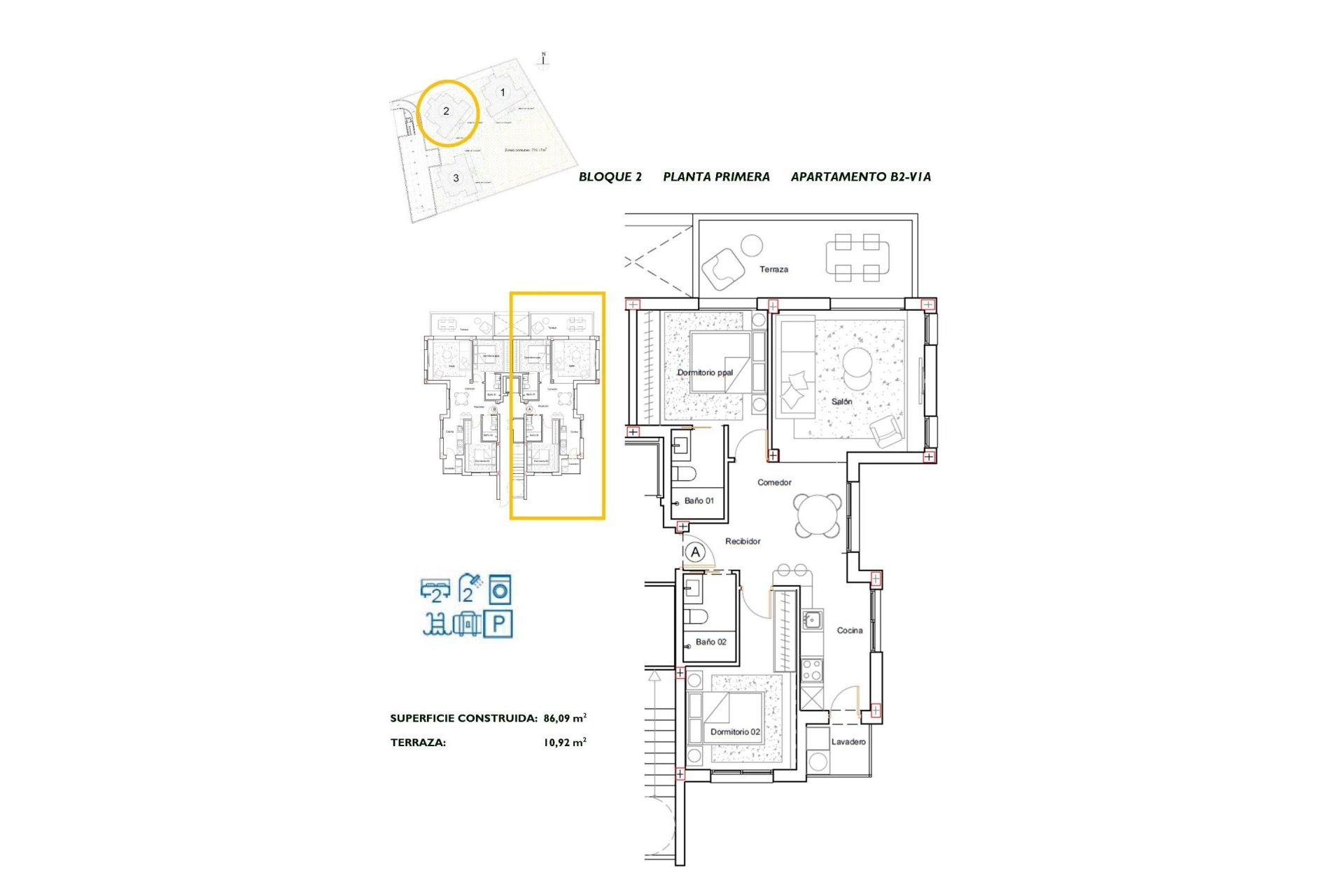 Obra nueva - Departamento - Los Alcázares - Serena Golf