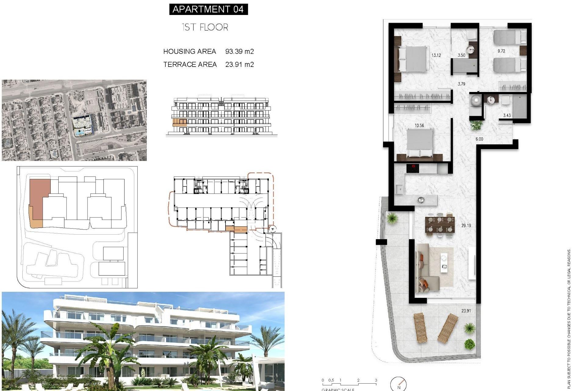 Obra nueva - Departamento - Orihuela Costa - Lomas de Cabo Roig