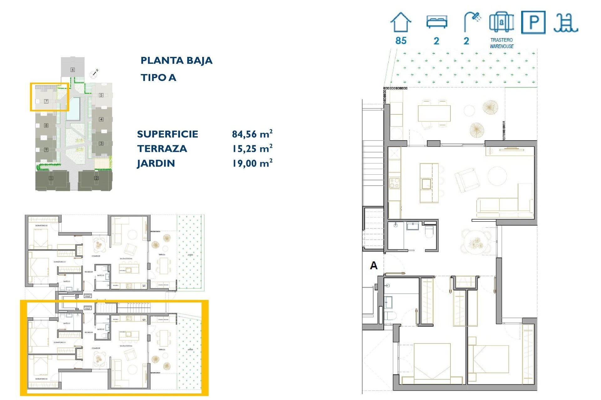 Obra nueva - Departamento - San Pedro del Pinatar - Pueblo