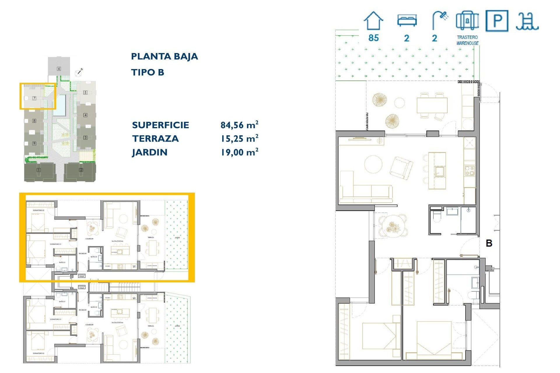 Obra nueva - Departamento - San Pedro del Pinatar - Pueblo