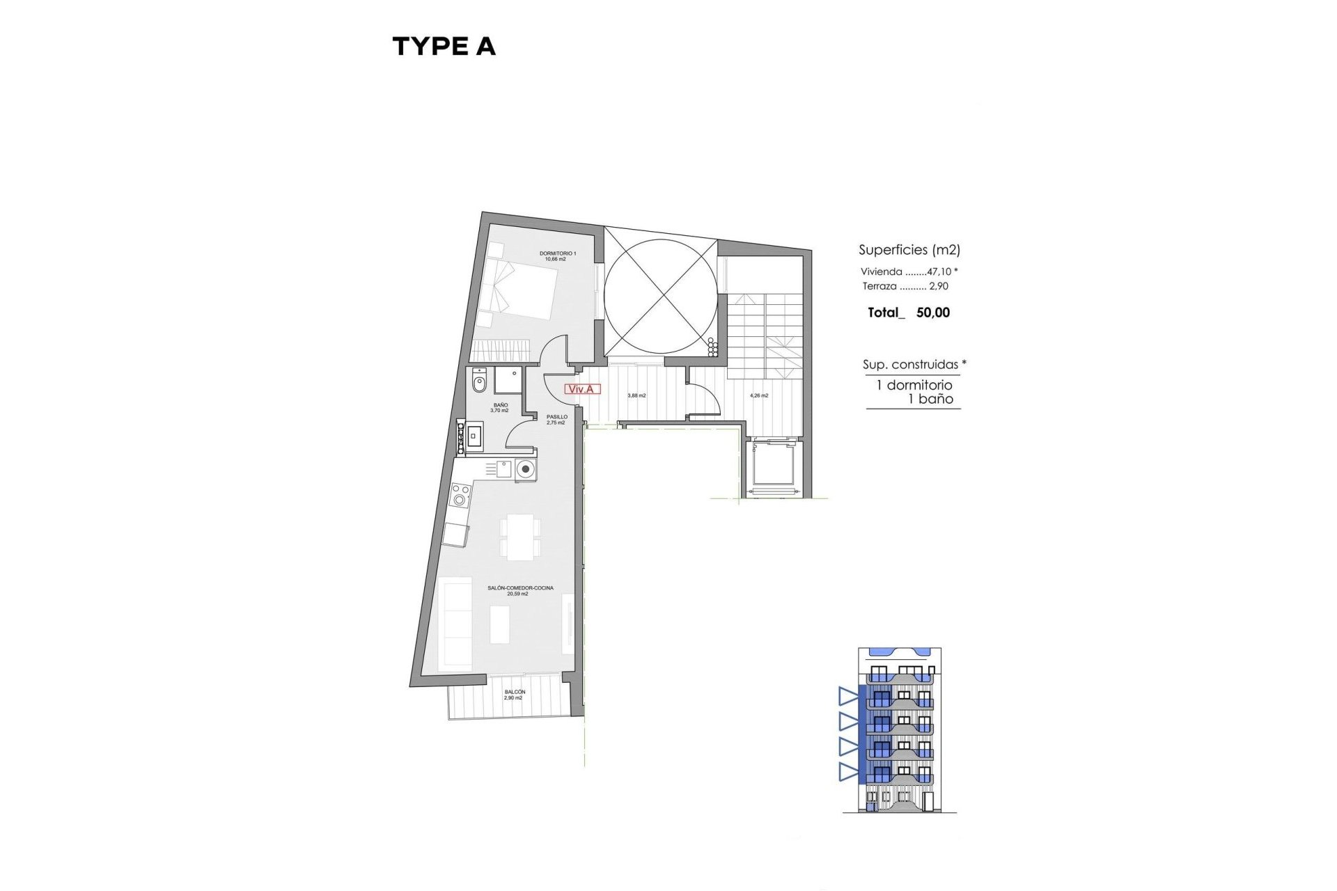 Obra nueva - Departamento - Torrevieja - Playa de los Locos