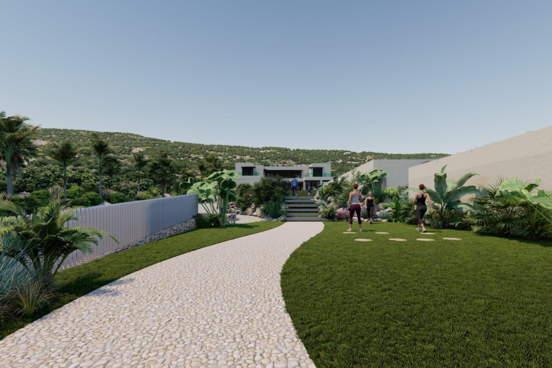 Obra nueva - Villa - BAÑOS Y MENDIGO - Altaona golf and country village