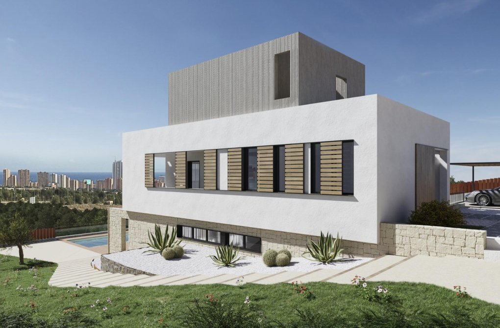 Obra nueva - Villa - Finestrat - Campana garden