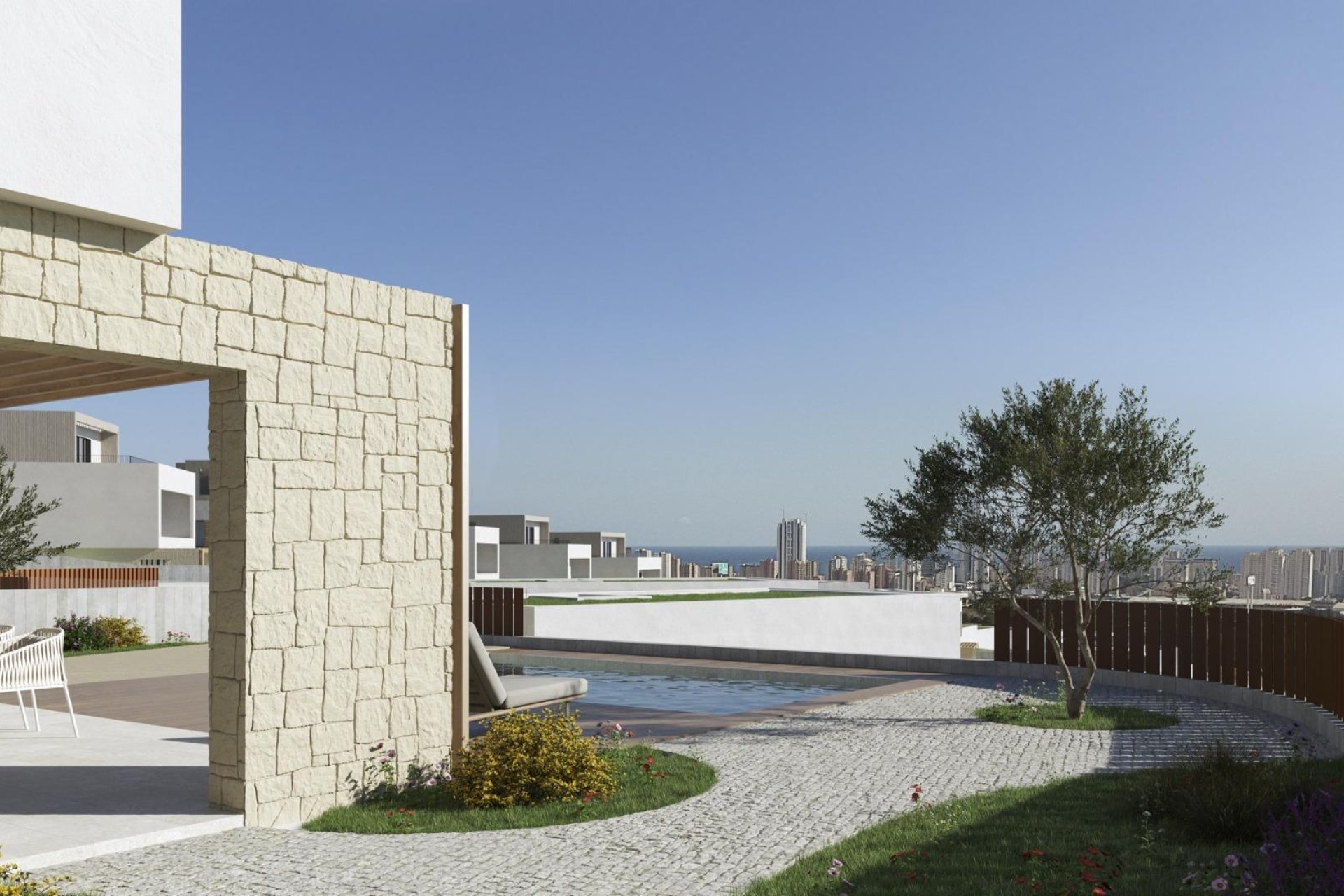 Obra nueva - Villa - Finestrat - Campana garden