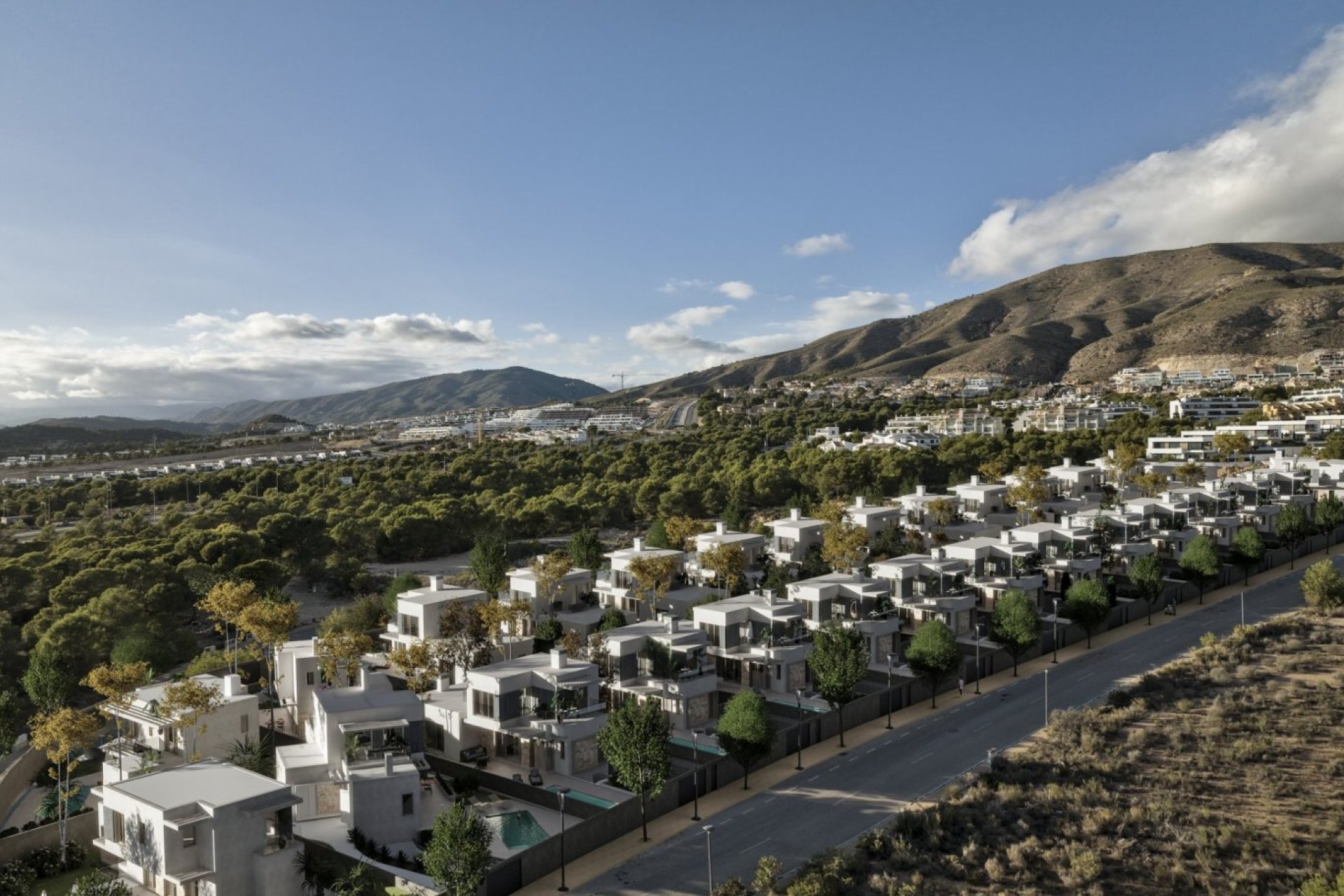 Obra nueva - Villa - Finestrat - Sierra cortina