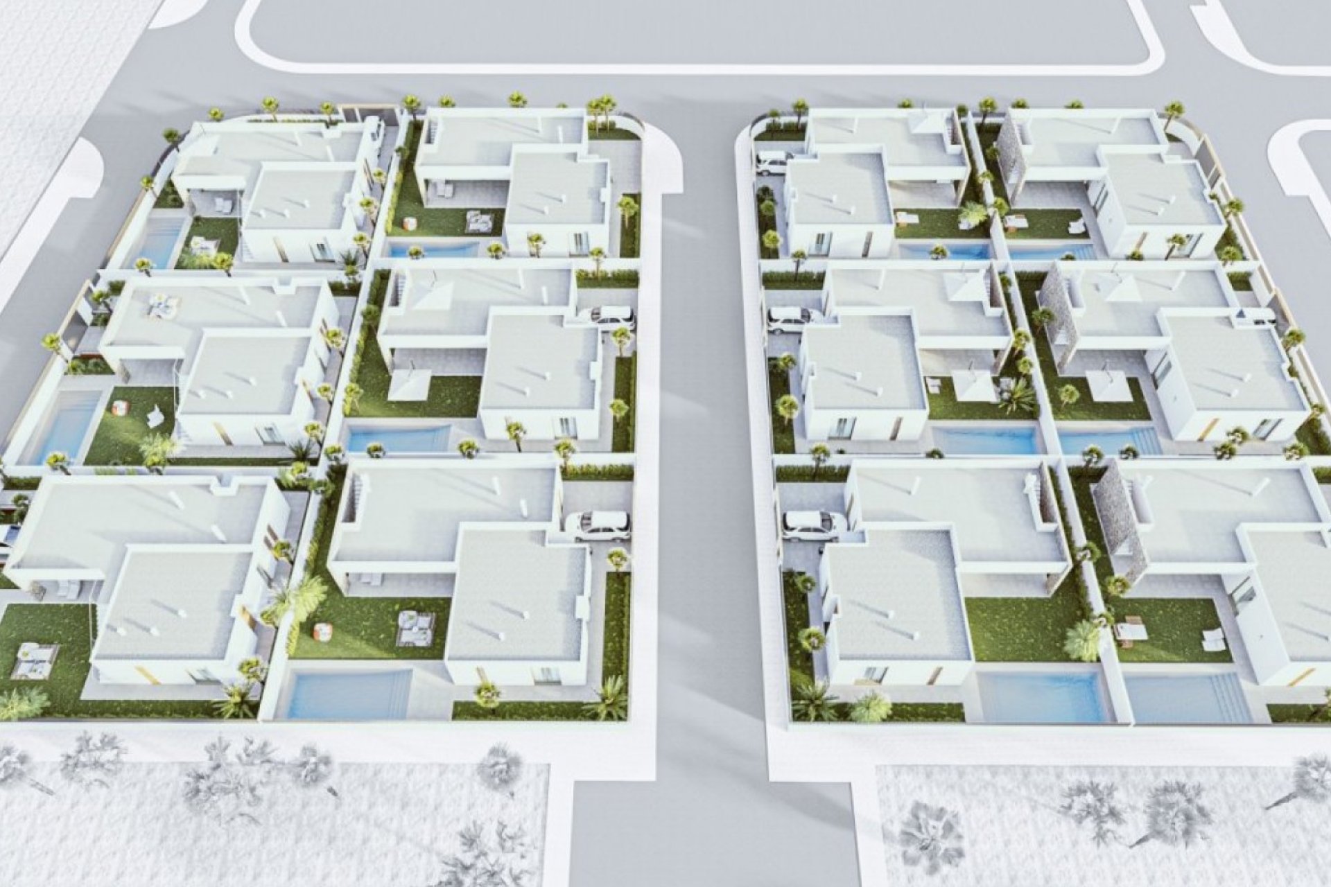 Obra nueva - Villa independiente - Cartagena - Mar de Cristal