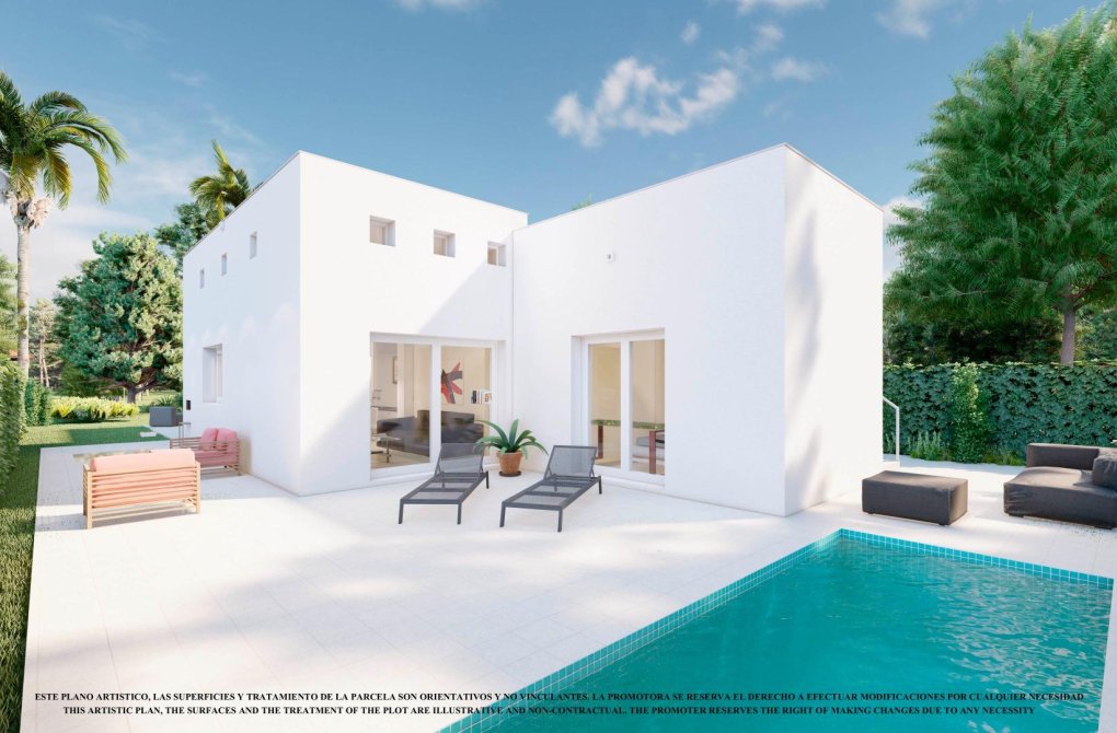 Obra nueva - Villa - Los Alcázares - Serena Golf