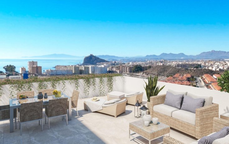 Penthouse - New build - Aguilas - Playa del Hornillo