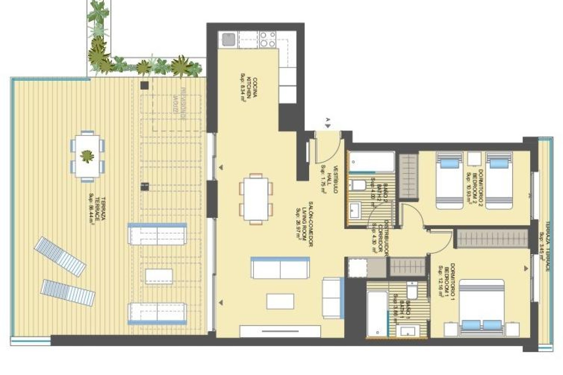 Reventa - Departamento - Orihuela Costa - Altos de Campoamor